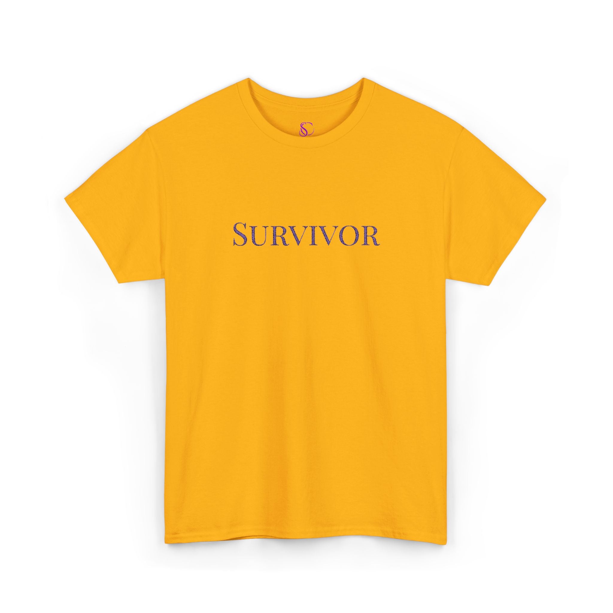 Survivor Floral Tee — Empowerment Awareness T-Shirt