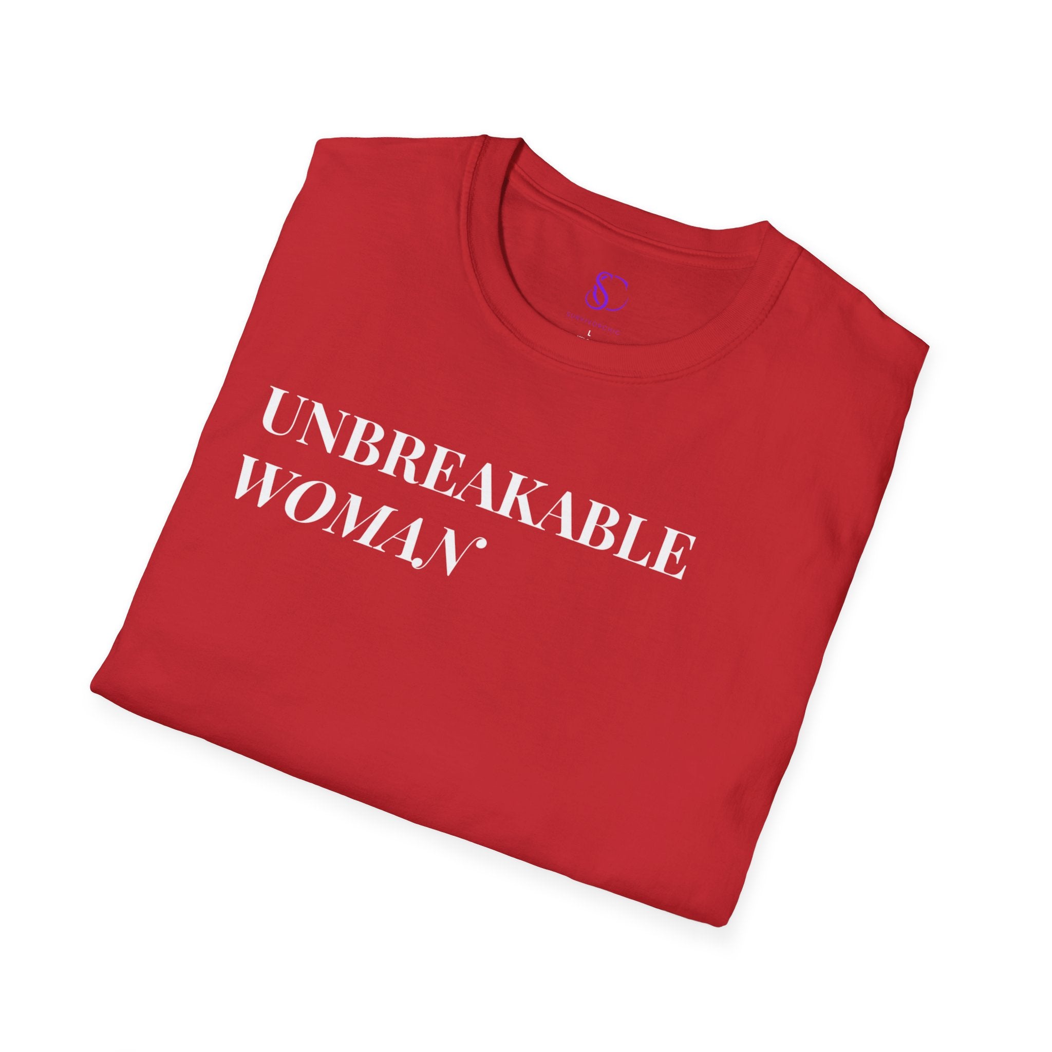 "Unbreakable Woman" White Tee