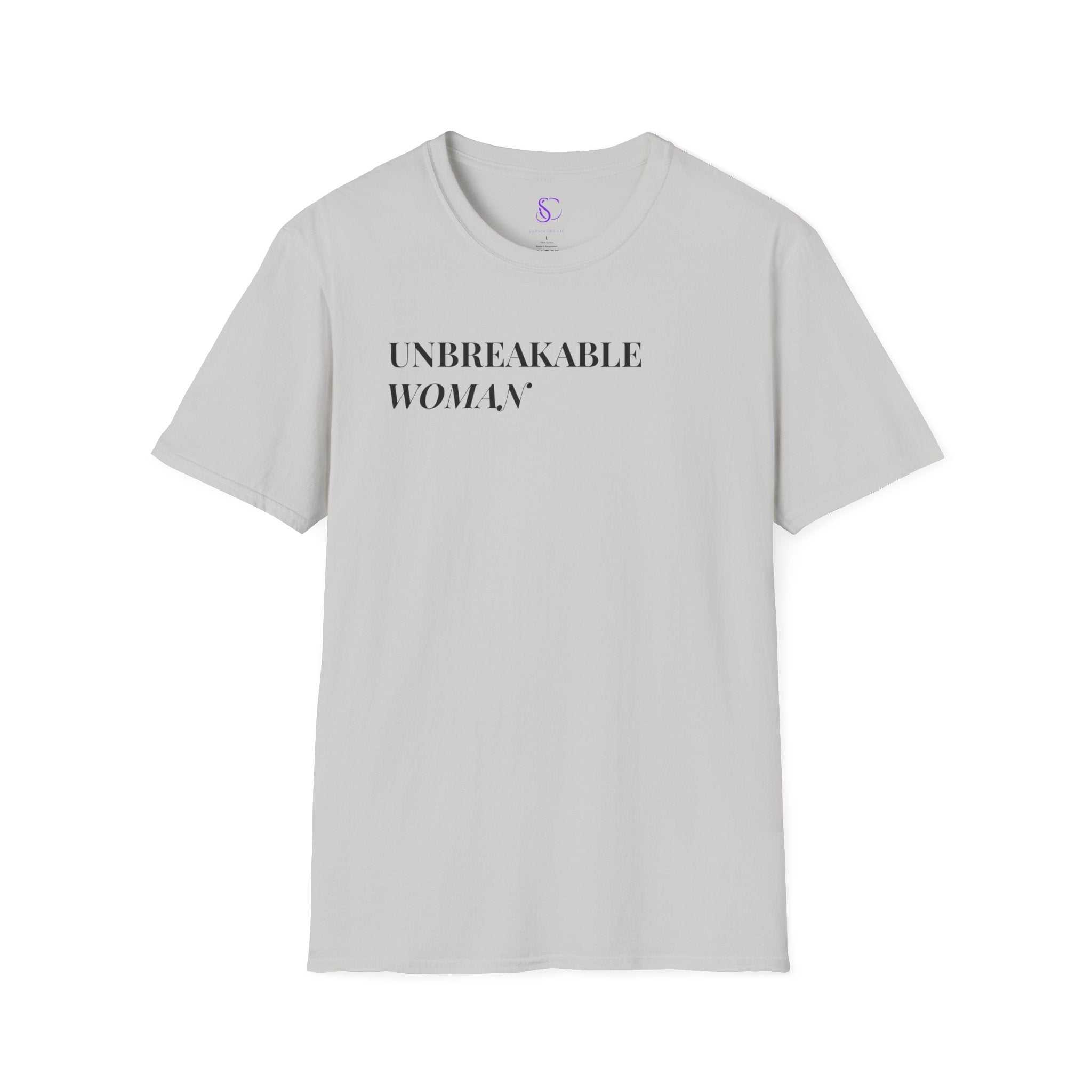 "Unbreakable Woman" White Tee