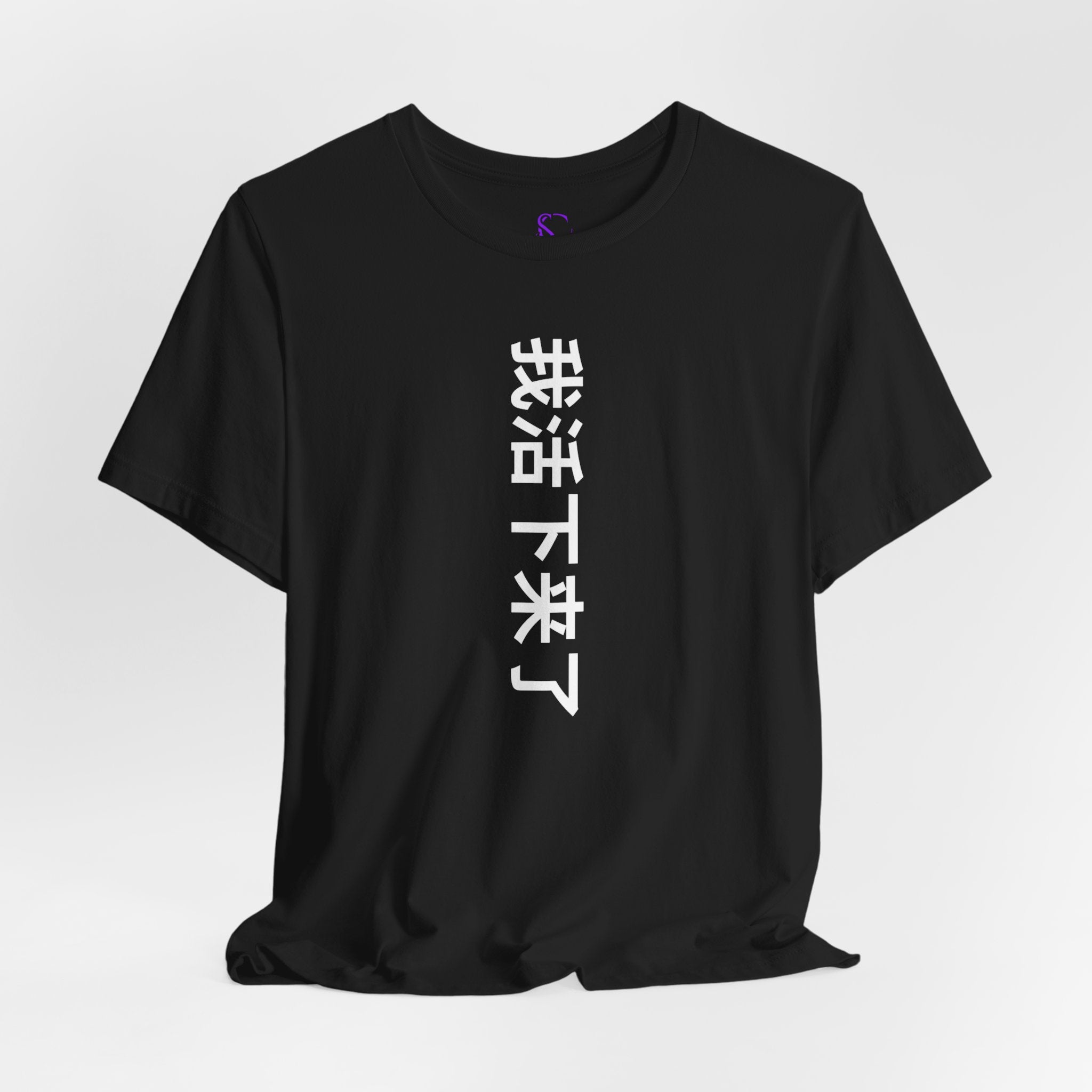 我活下来了  Pronounced wǒ huó xiàlái le. Literally means is “I lived and came through it. “I survived /I made it out alive.” Vertical Tee