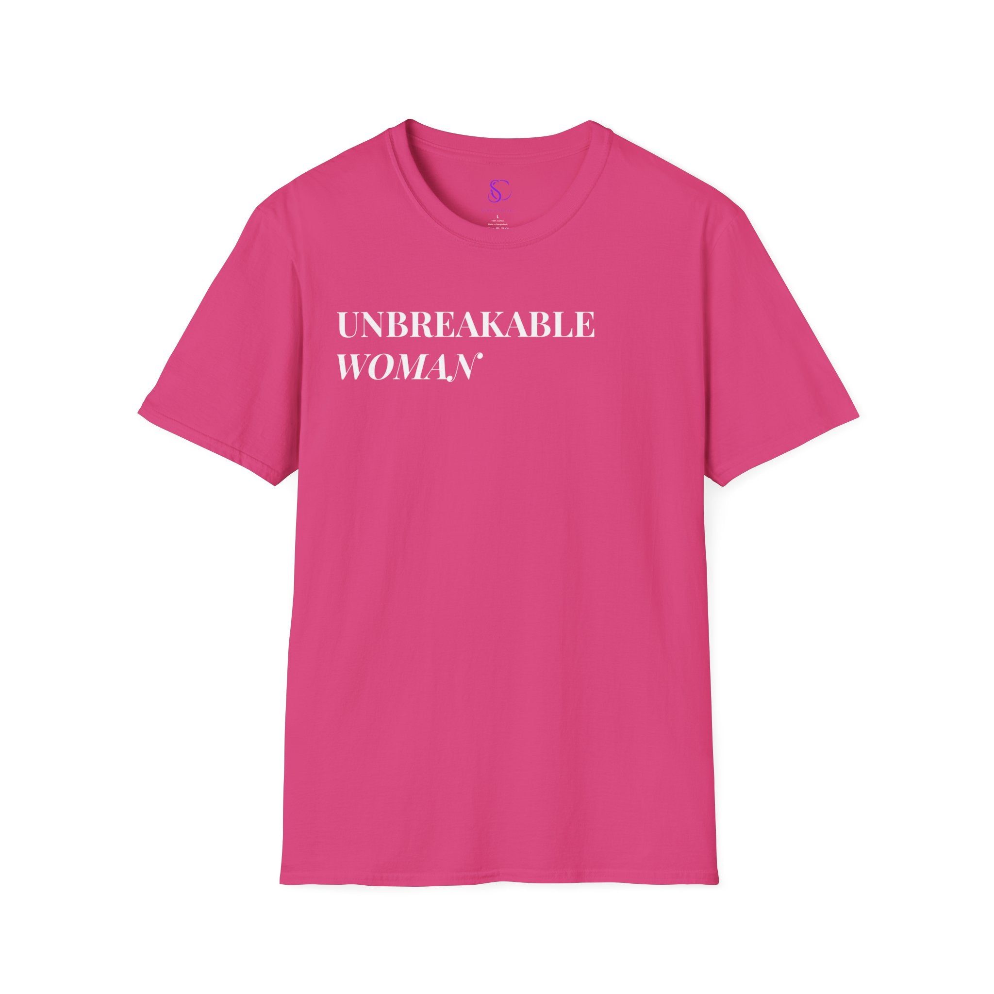 "Unbreakable Woman" White Tee