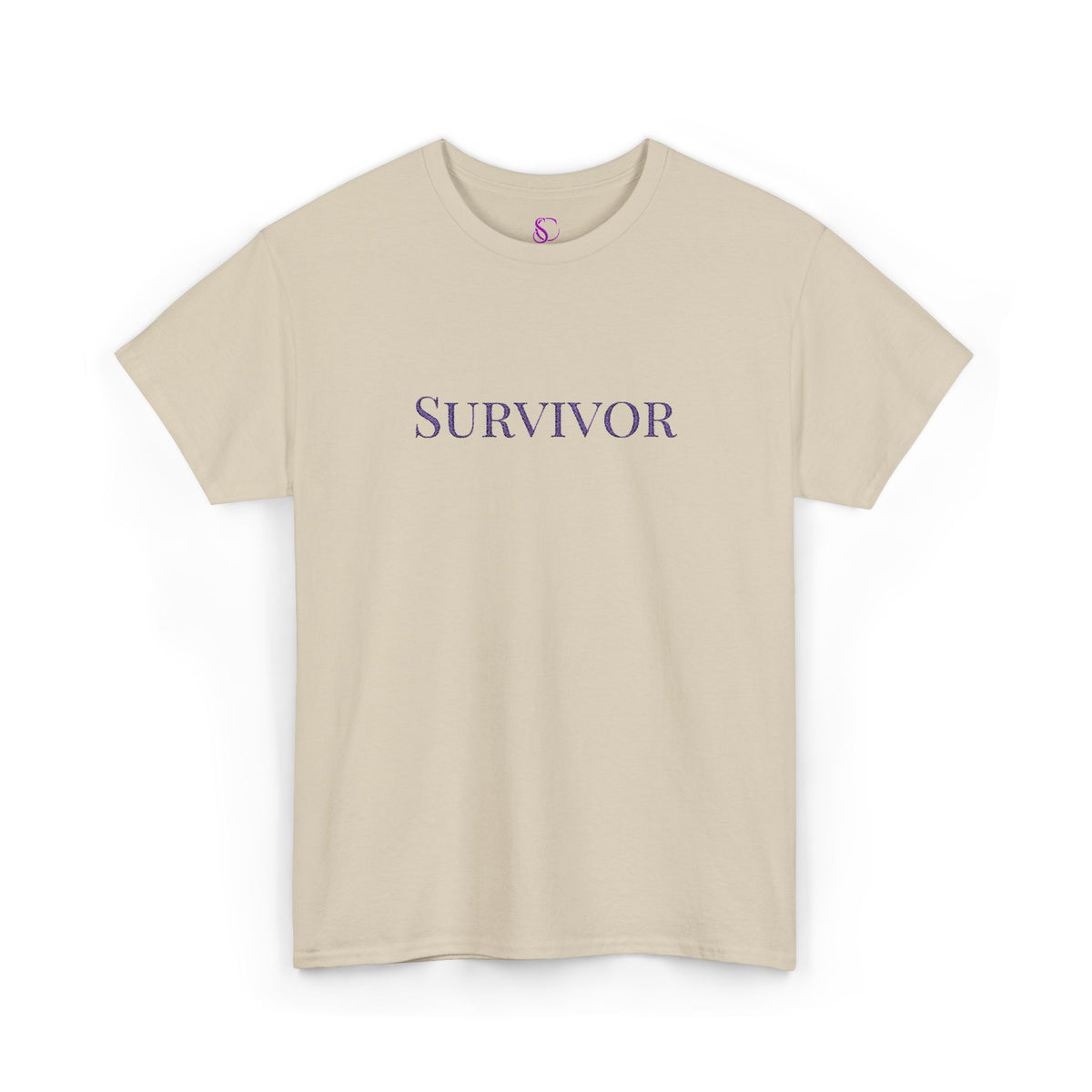 Survivor Floral Tee — Empowerment Awareness T-Shirt