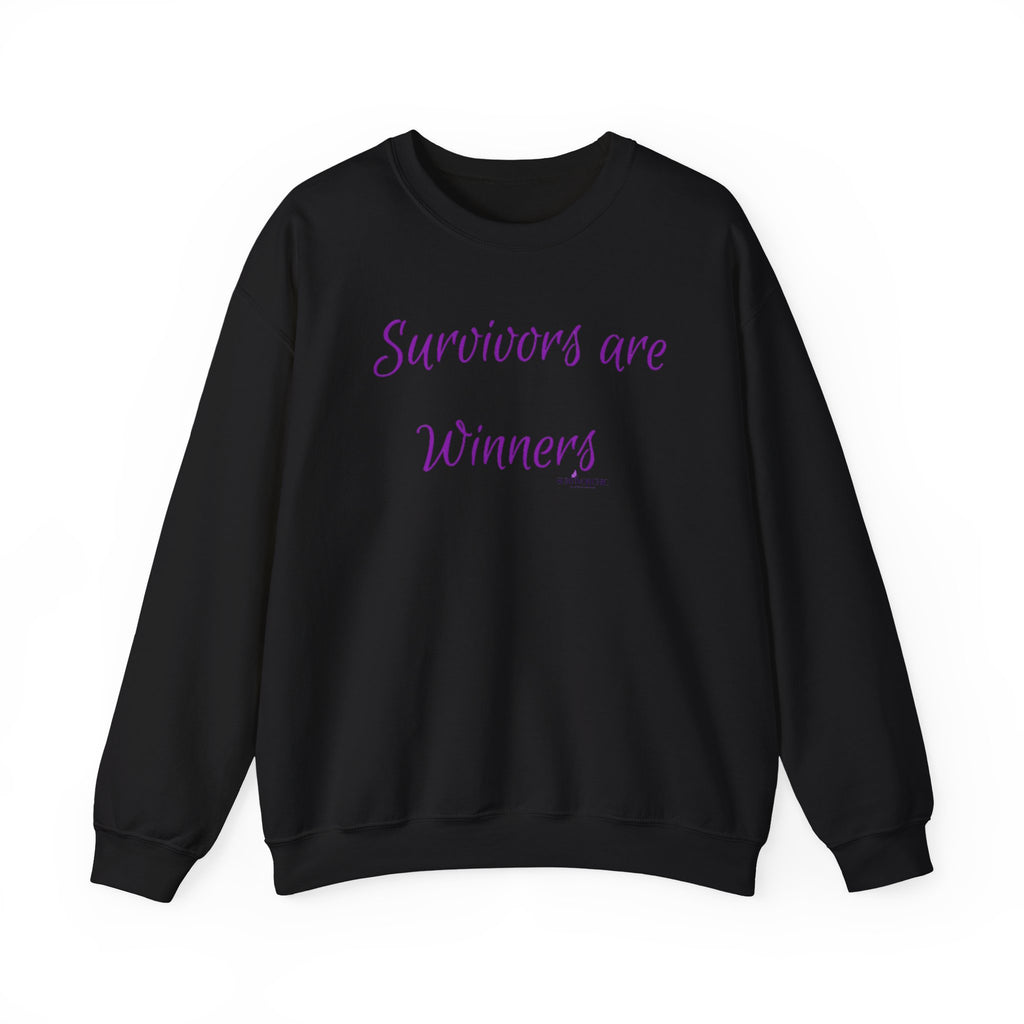 "Survivors Are Winners" Sweatshirt — Inspirational