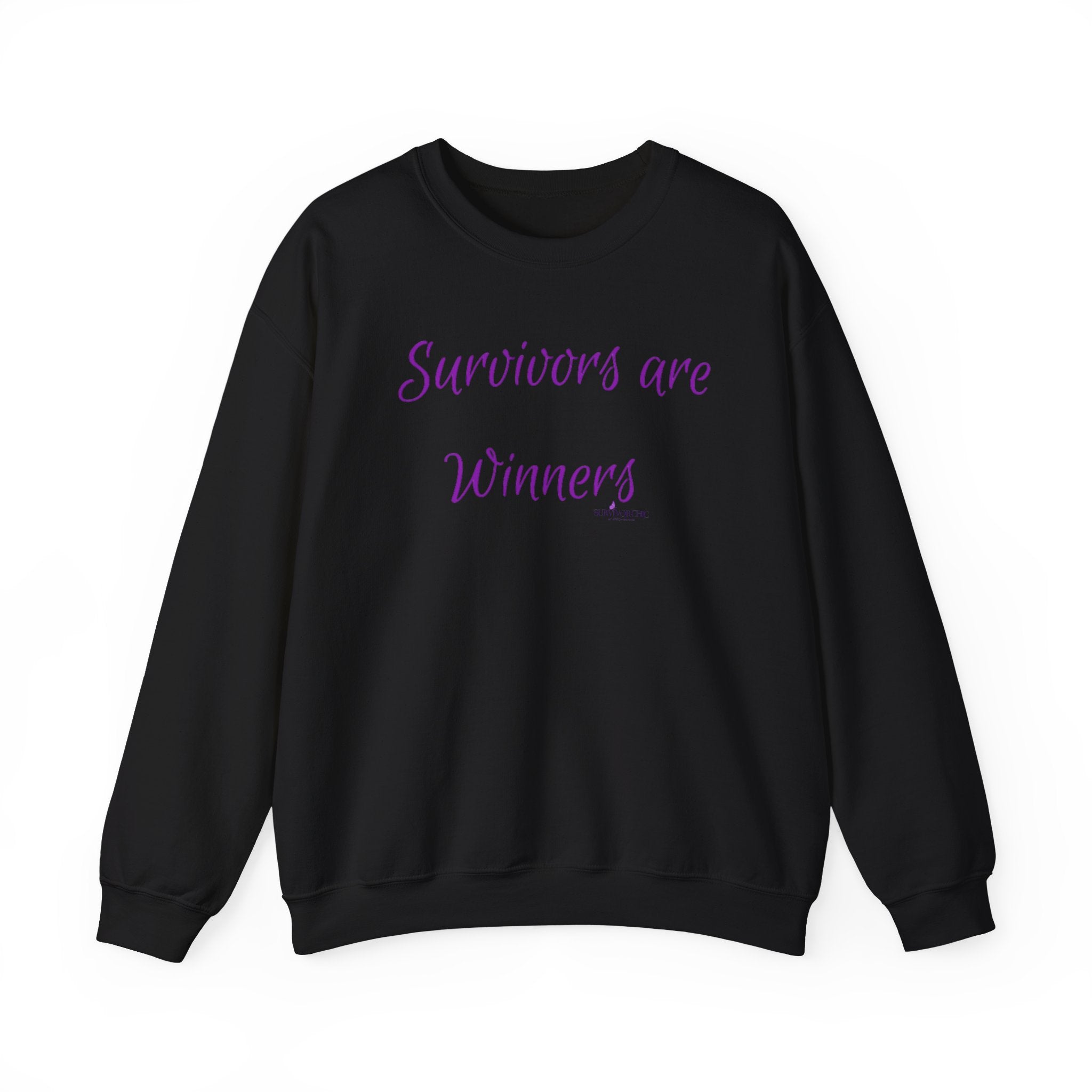 "Survivors Are Winners" Sweatshirt — Inspirational