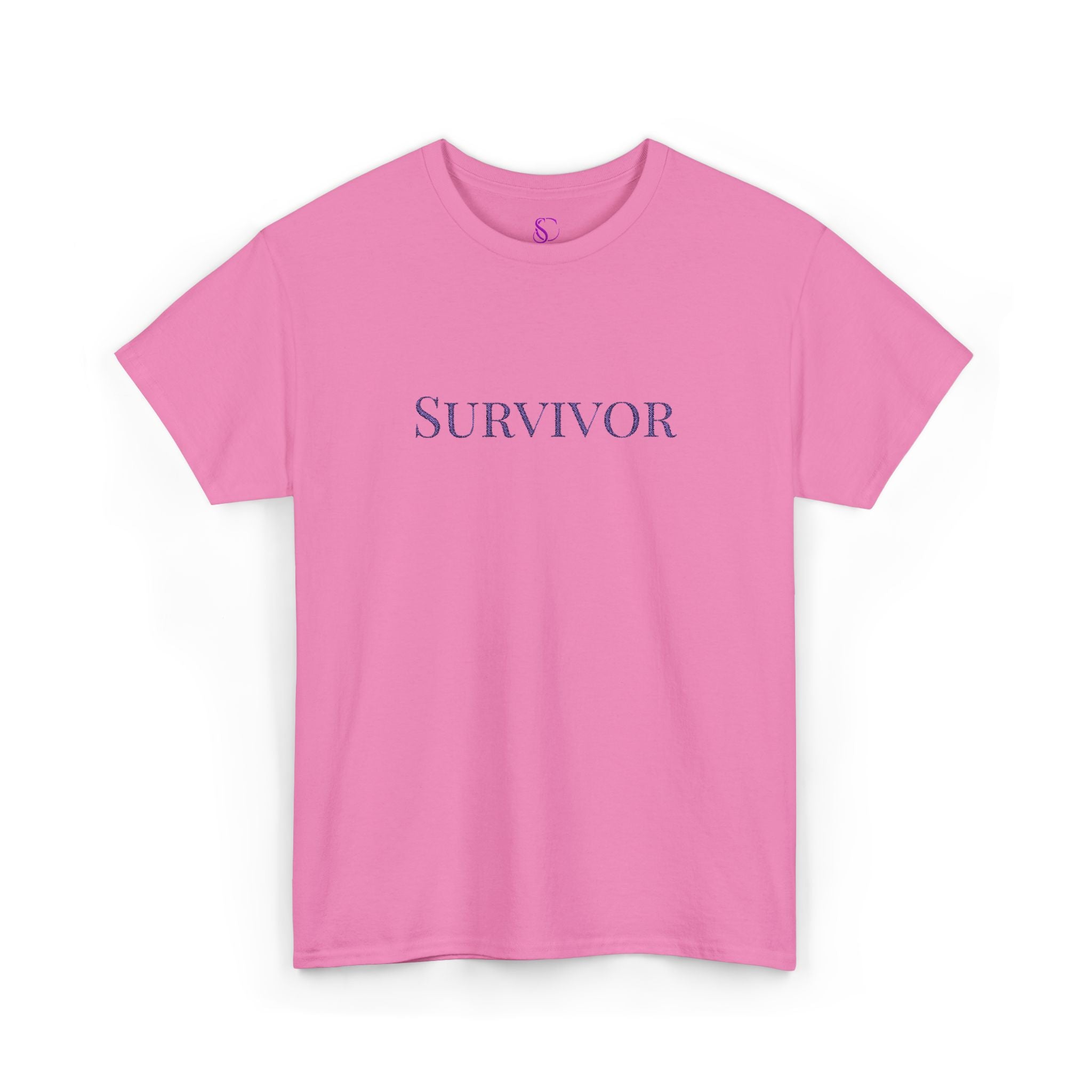 Survivor Floral Tee — Empowerment Awareness T-Shirt