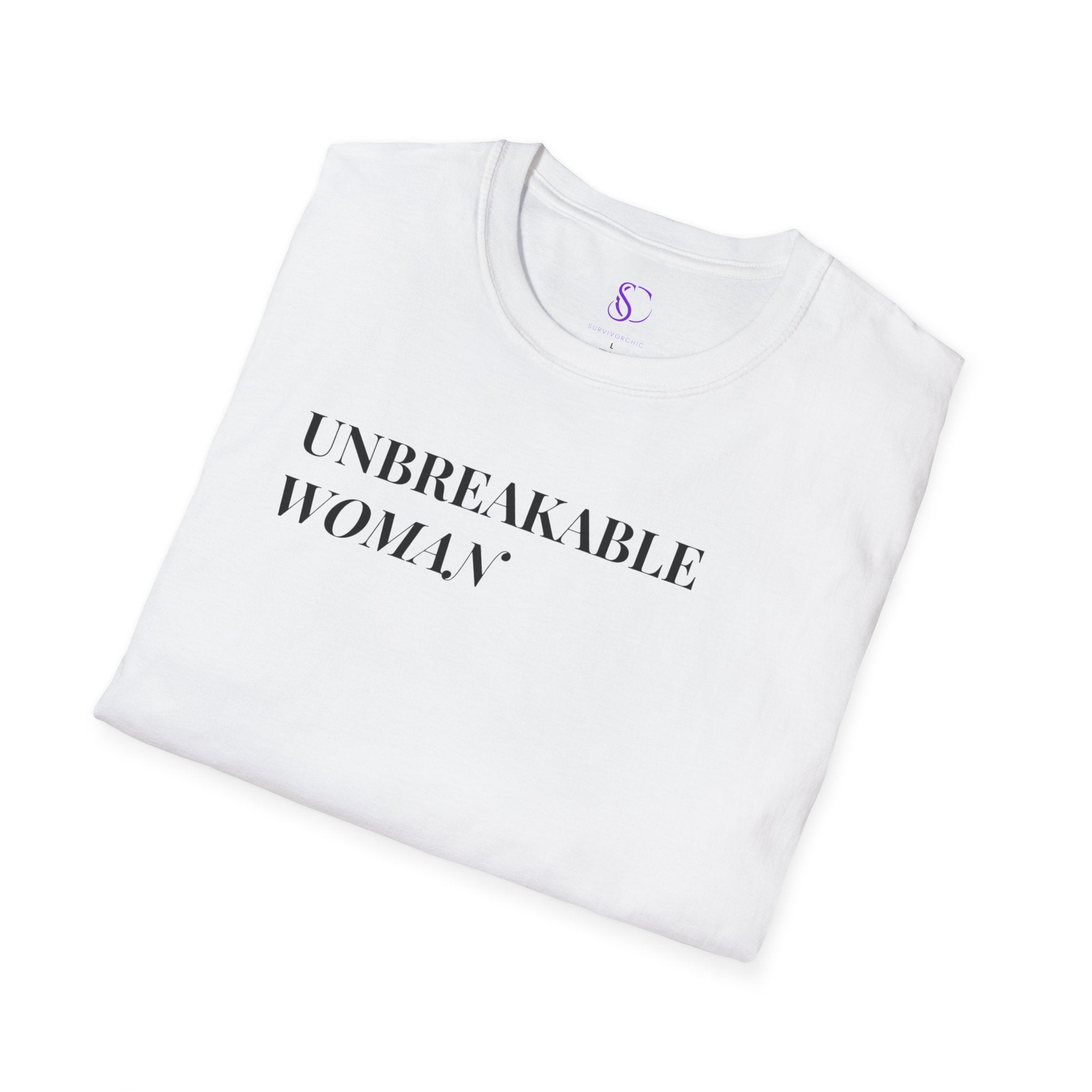 "Unbreakable Woman" White Tee