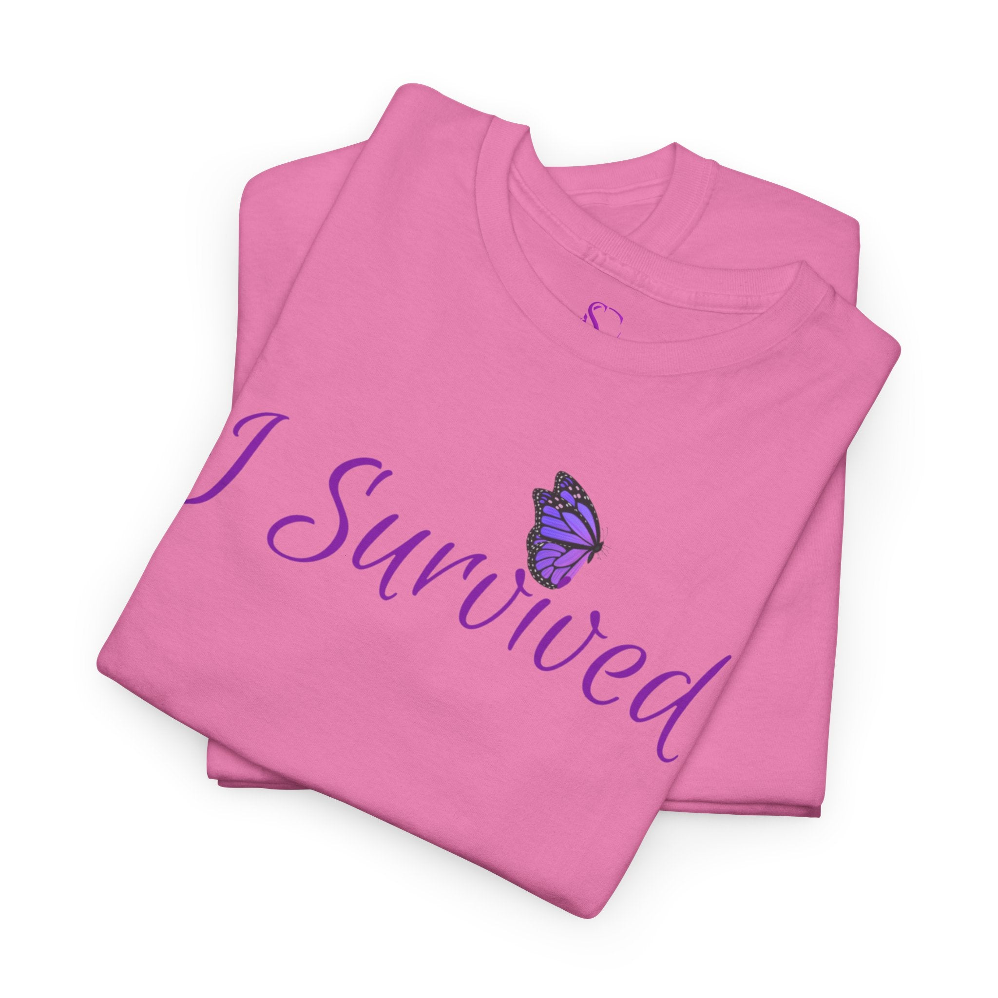 "I Survived" Butterfly Tee —"And So Can You" (On back)