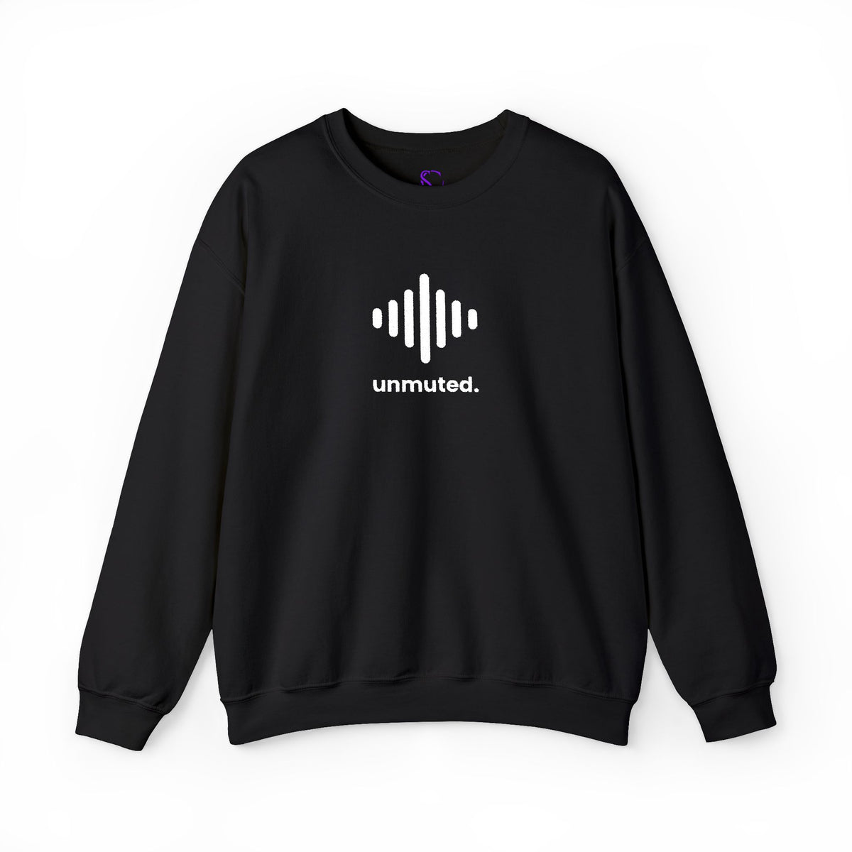 Unmuted Embroidered Crewneck Sweatshirt | Survivor Chic