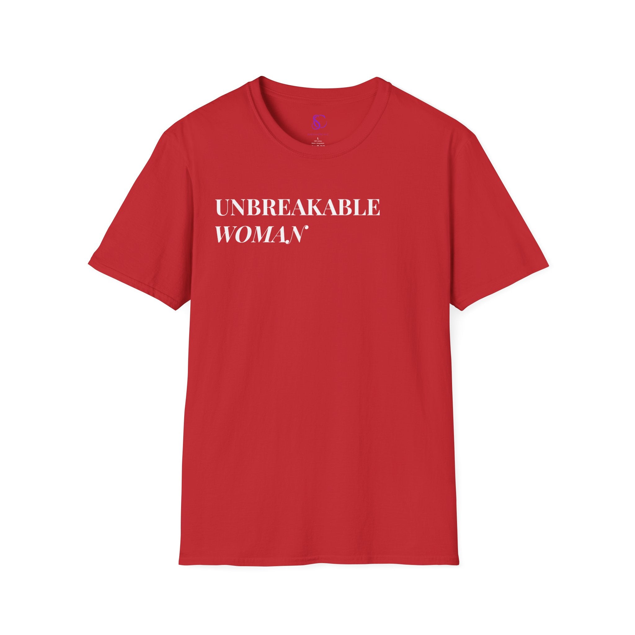 "Unbreakable Woman" White Tee