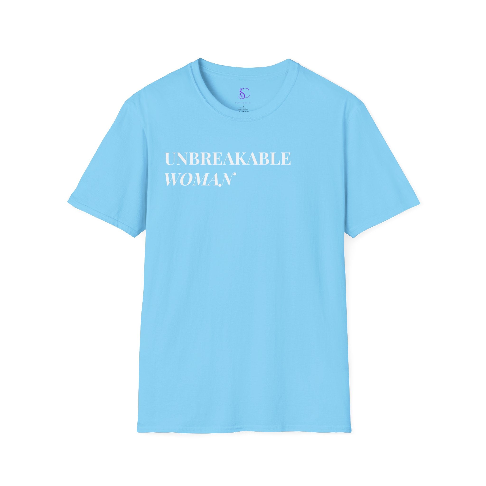 "Unbreakable Woman" White Tee
