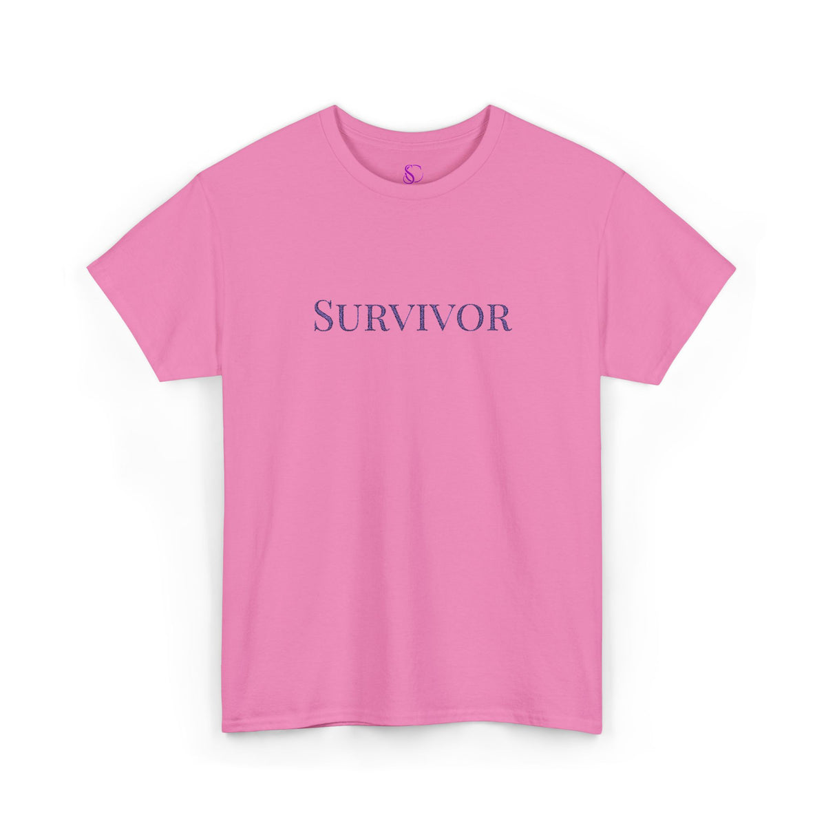 Survivor Floral Tee — Empowerment Awareness T-Shirt