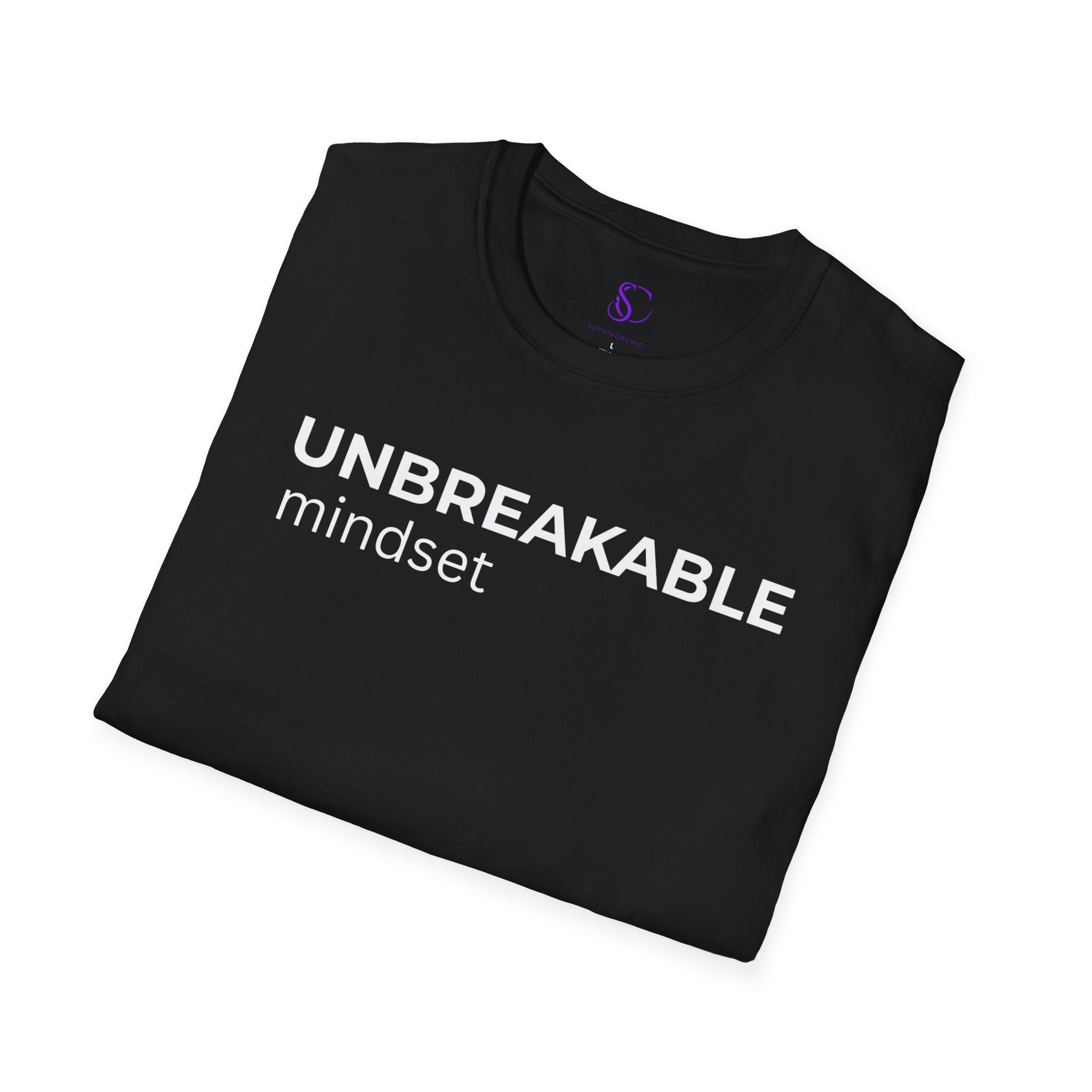 "Unbreakable Mindset" Black Tee