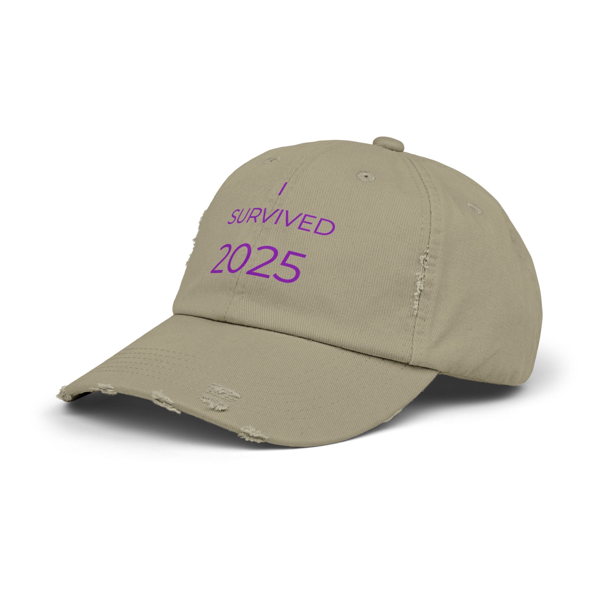 The 2025 Survival Year Collection Distressed Cap