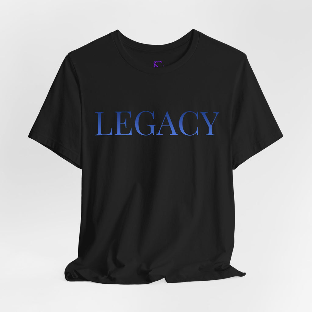 LEGACY2 Black Tee Bold. Clean. Powerful.