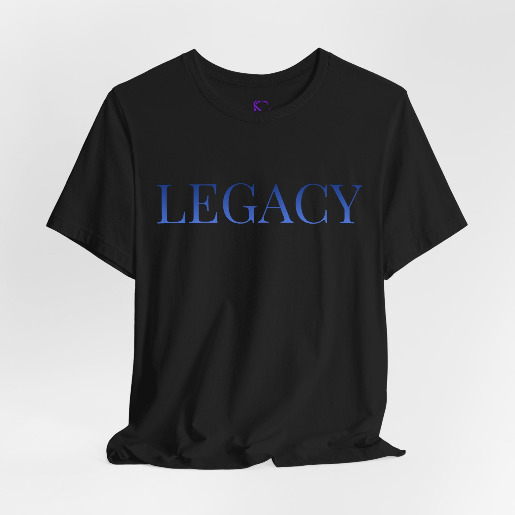 LEGACY2 Black Tee Bold. Clean. Powerful.