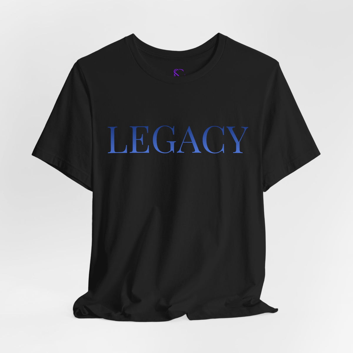 LEGACY BLUE Tee Bold. Clean. Powerful.