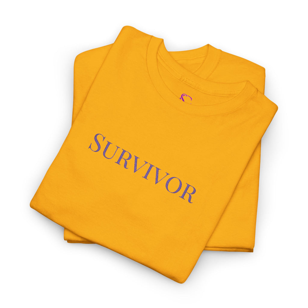 Survivor Floral Tee — Empowerment Awareness T-Shirt