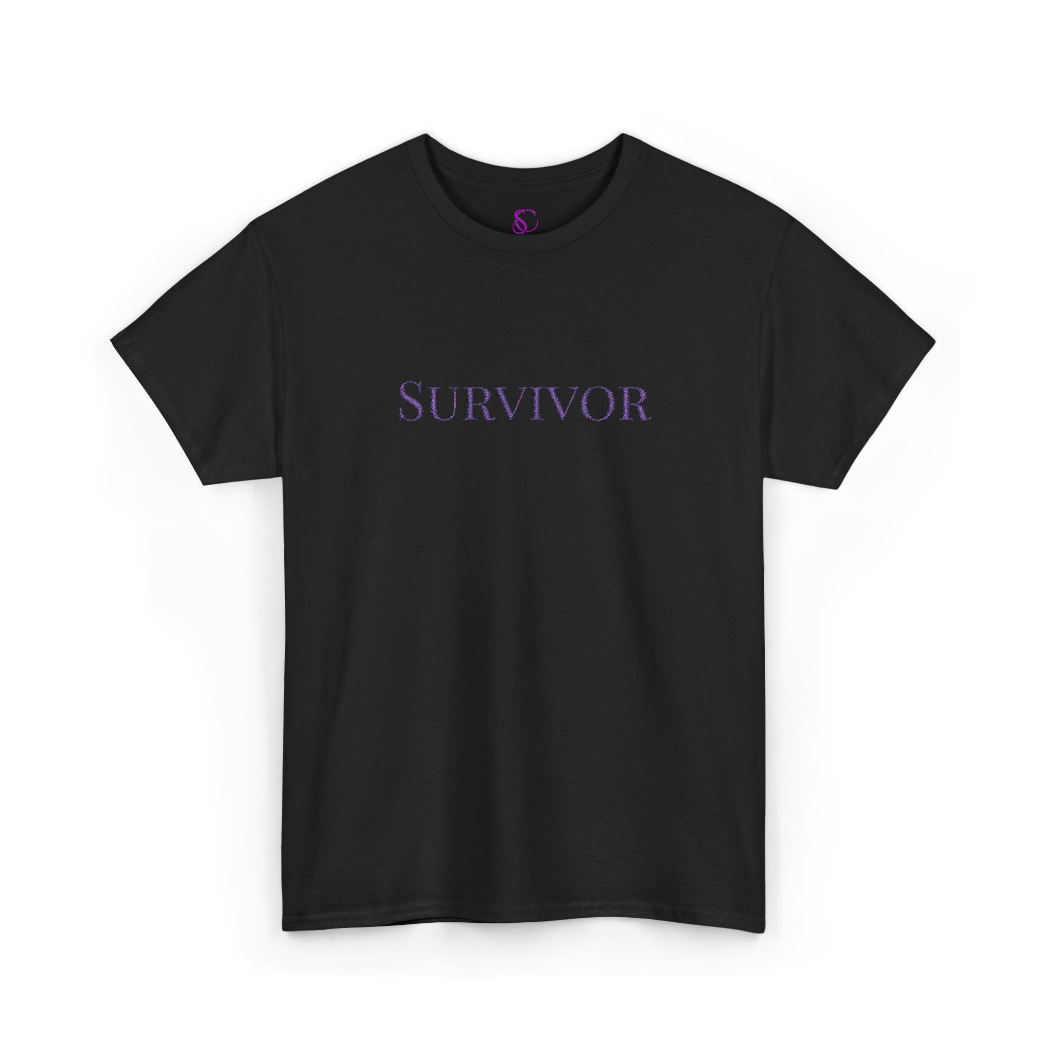 Survivor Floral Tee — Empowerment Awareness T-Shirt