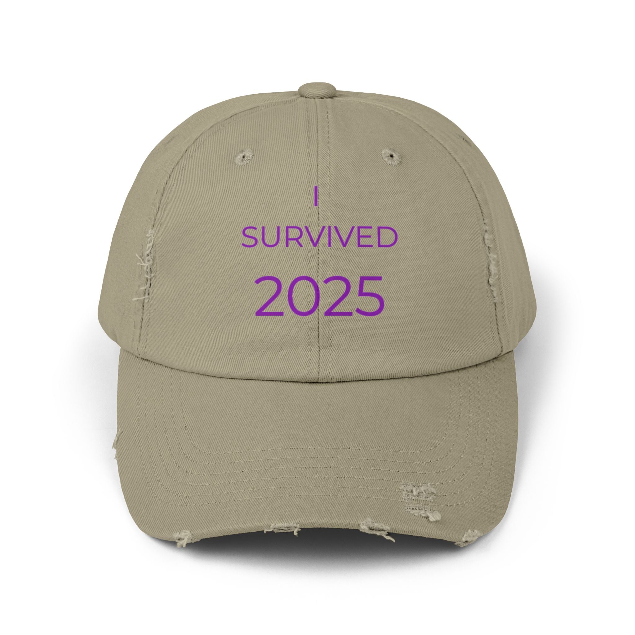 The 2025 Survival Year Collection Distressed Cap