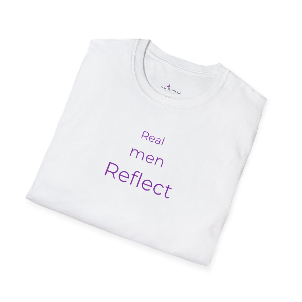 "Real men Reflect" Tee