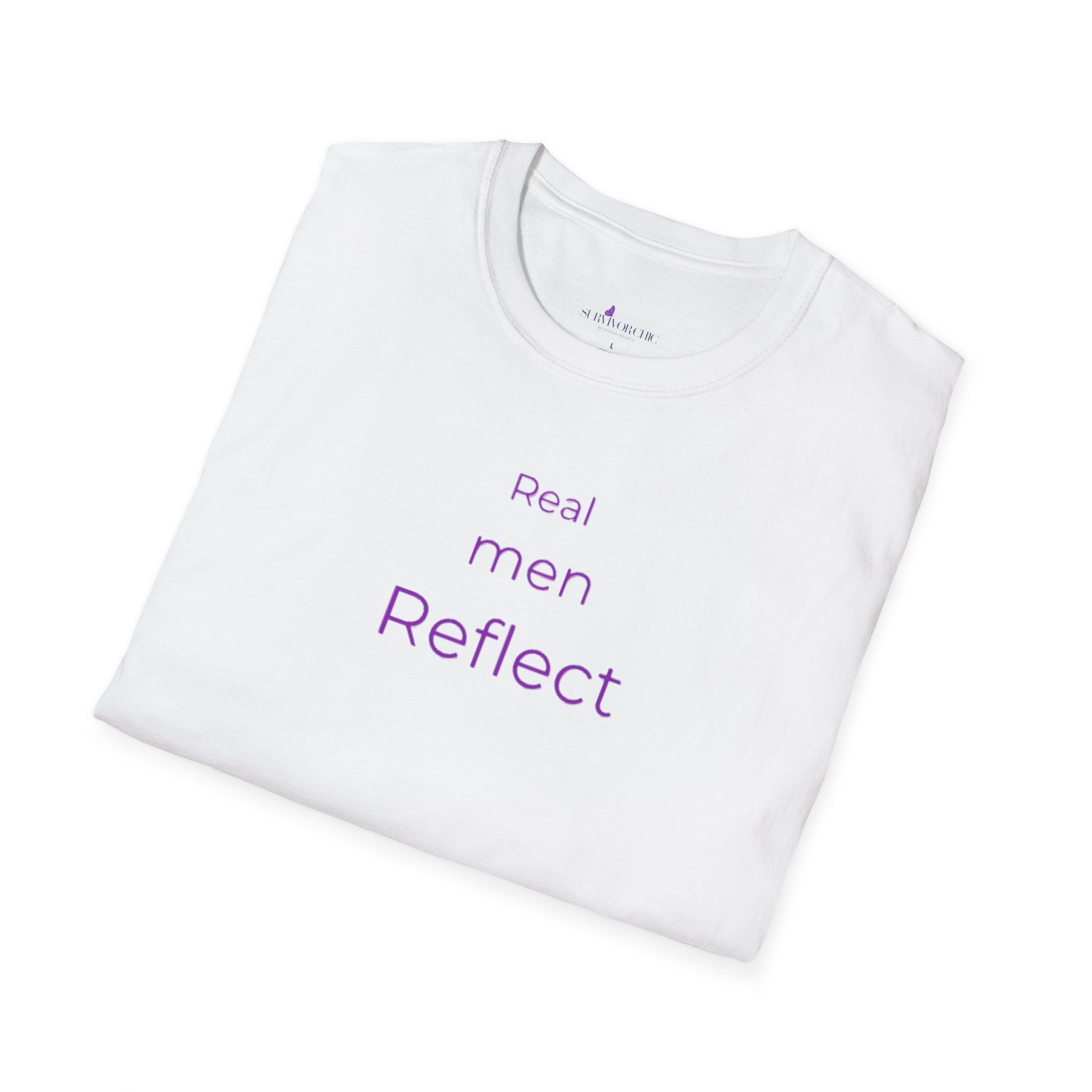 "Real men Reflect" Tee