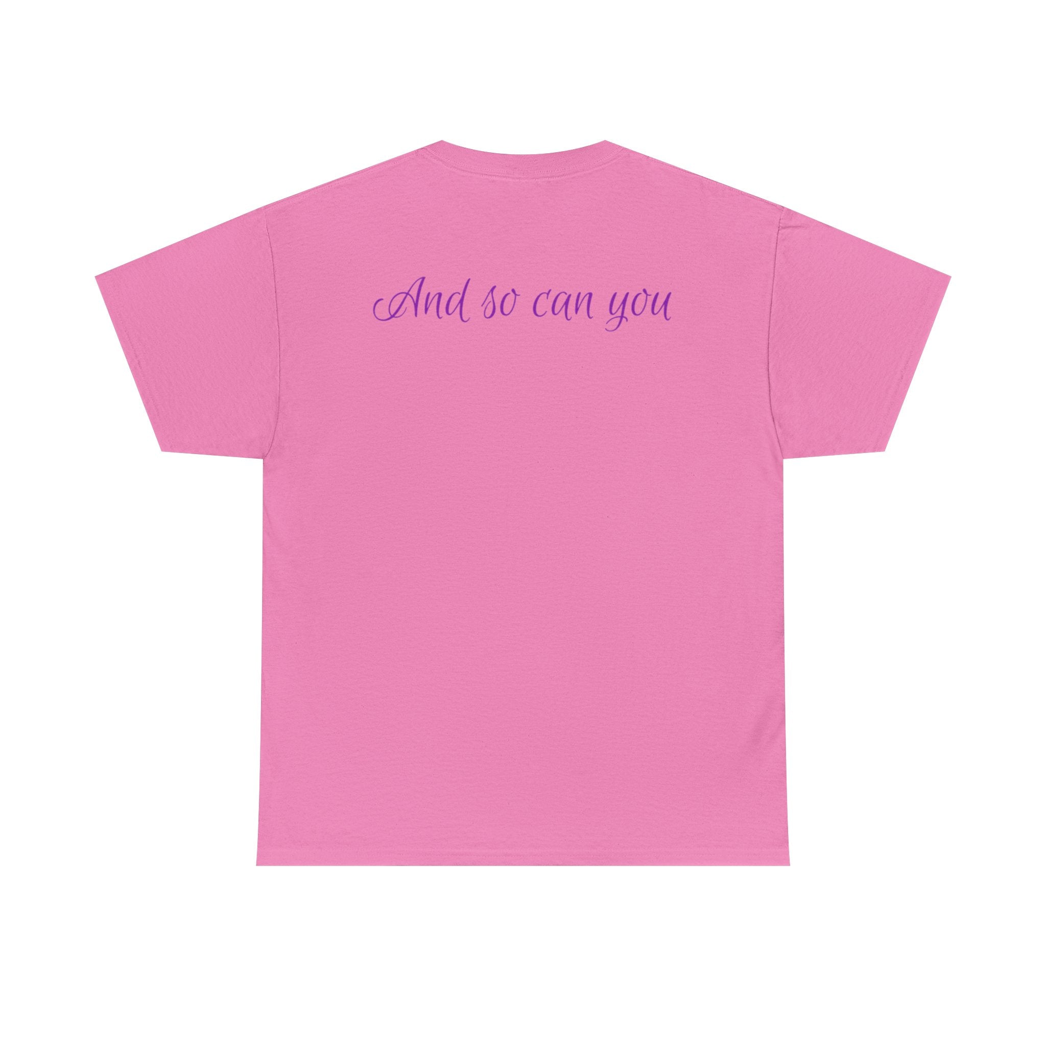 "I Survived" Butterfly Tee —"And So Can You" (On back)