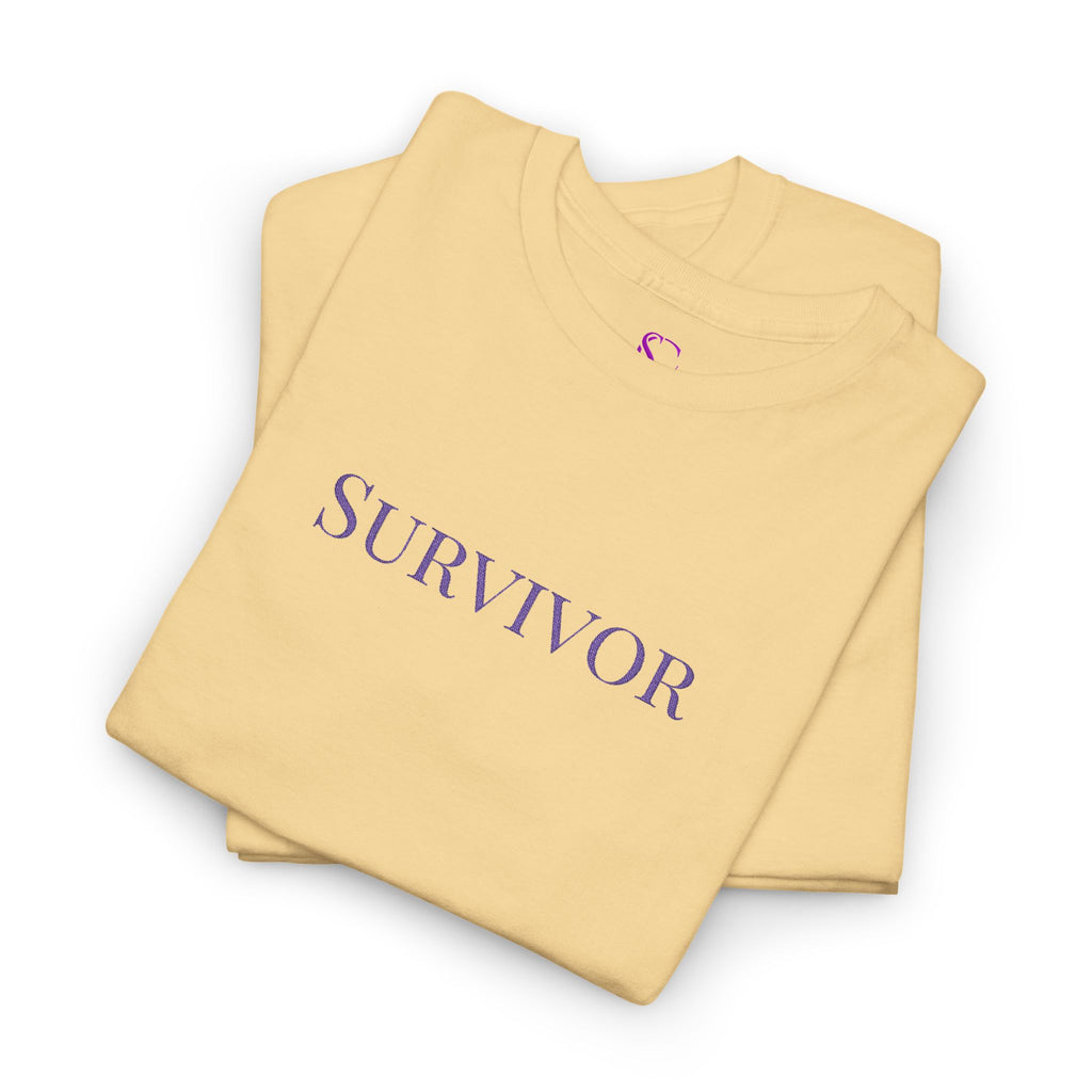 Survivor Floral Tee — Empowerment Awareness T-Shirt