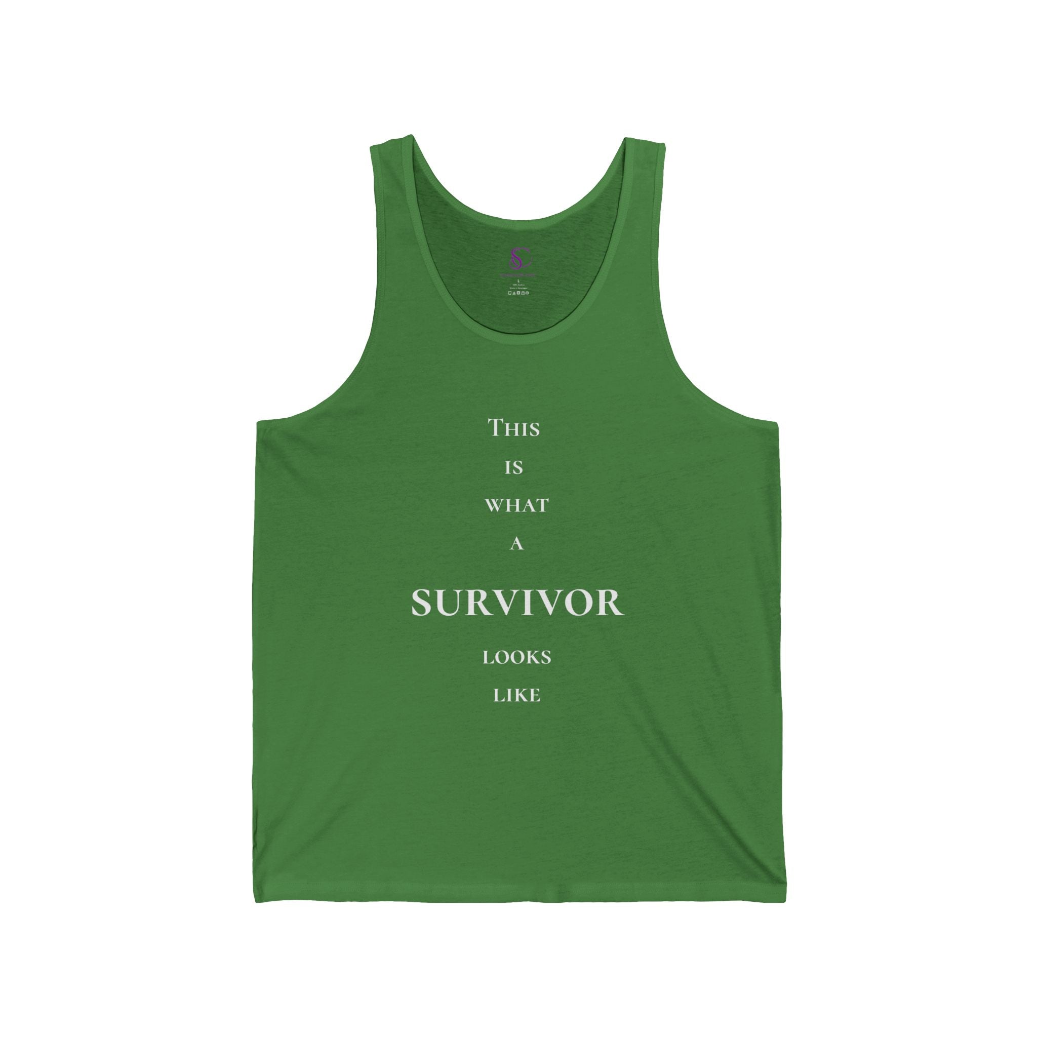 "This Is What a Survivor Looks Like" Tank top