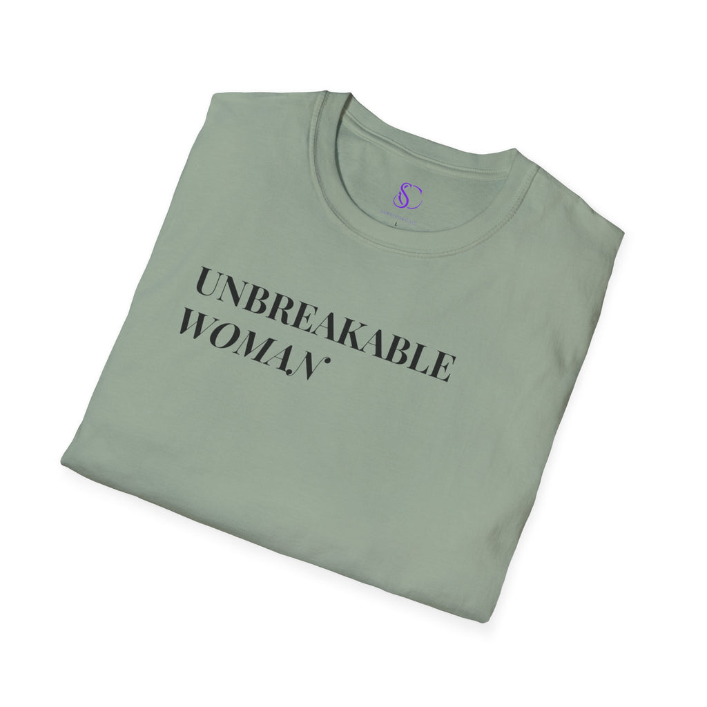 "Unbreakable Woman" White Tee