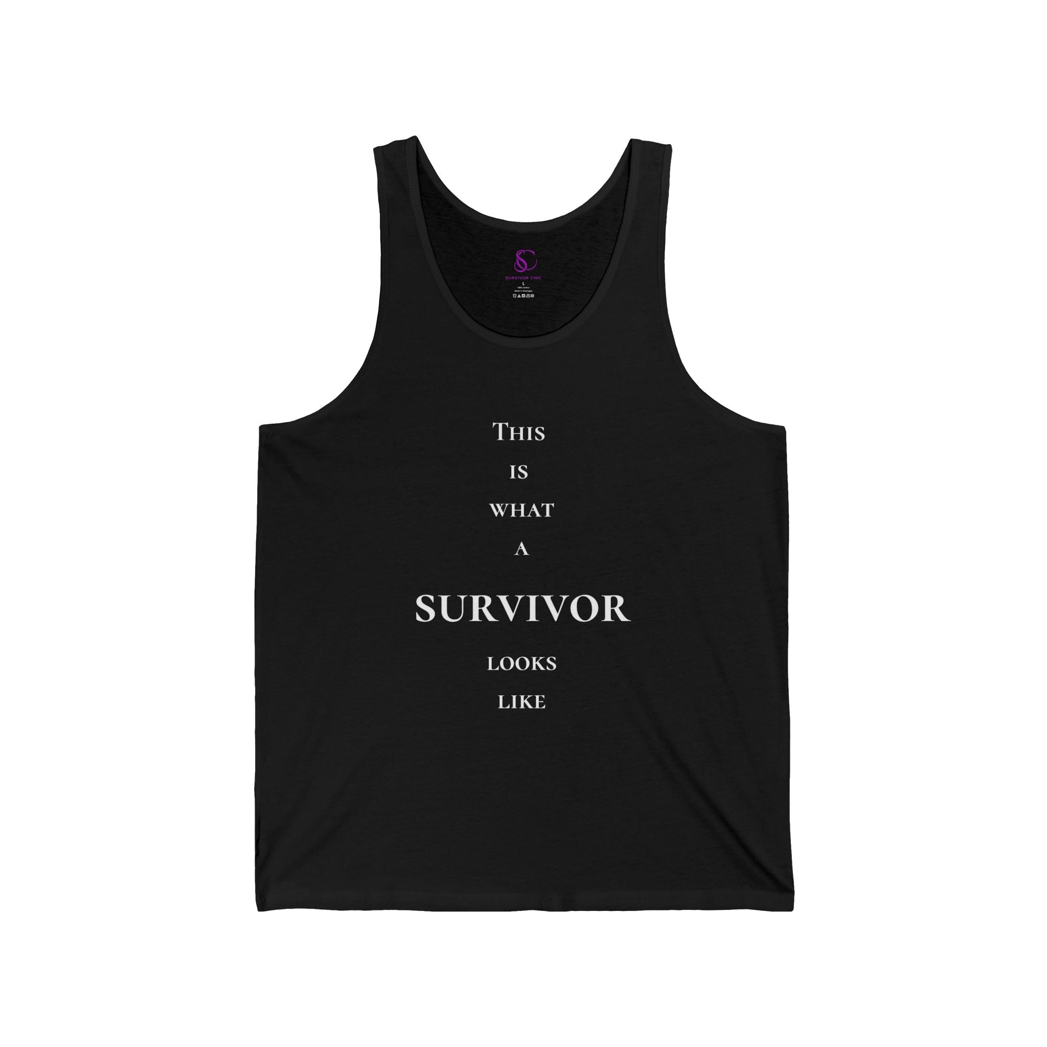 "This Is What a Survivor Looks Like" Tank top