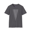 "Unbreakable" Vertical Fade T-Shirt — Motivational Typography Tee