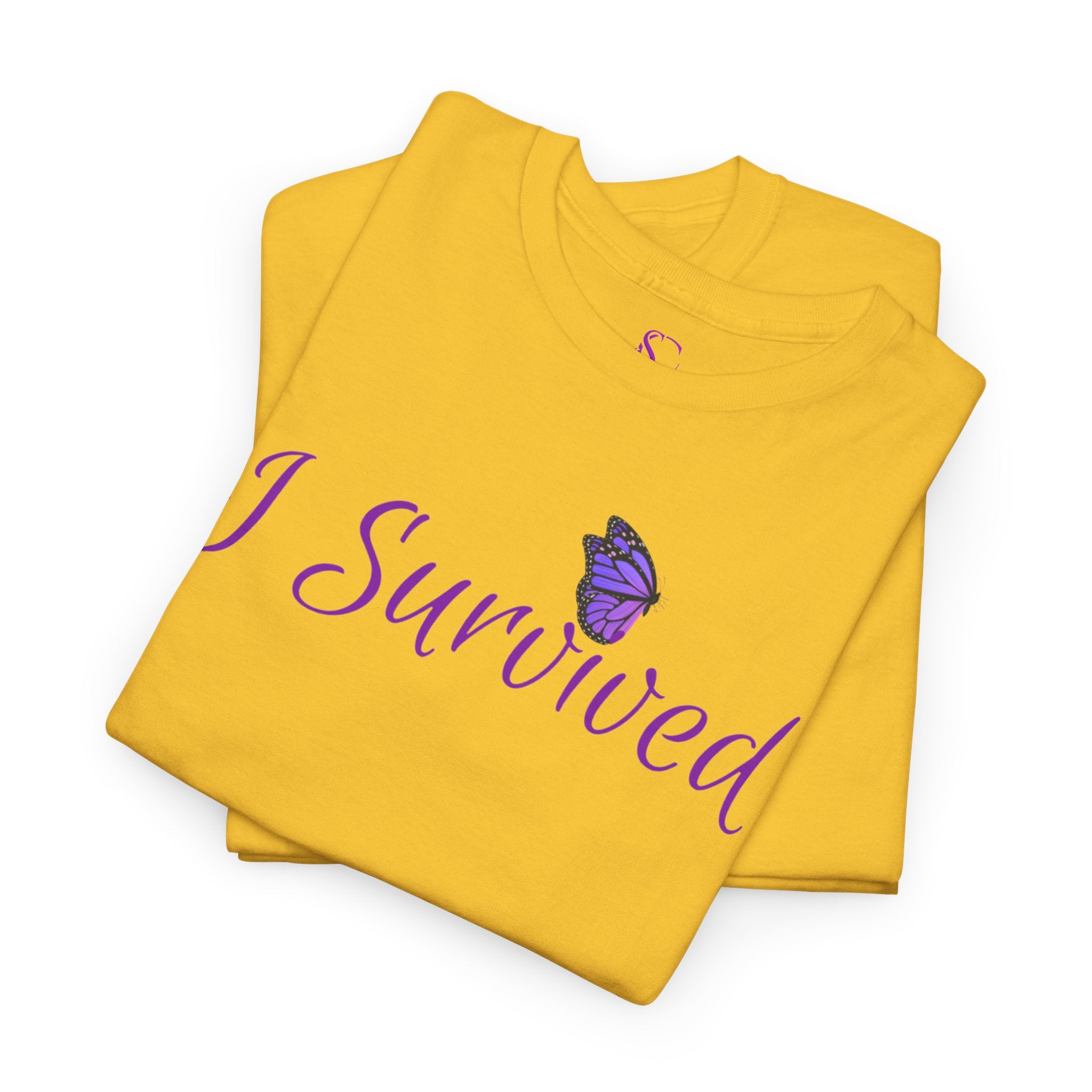 "I Survived" Butterfly Tee —"And So Can You" (On back)