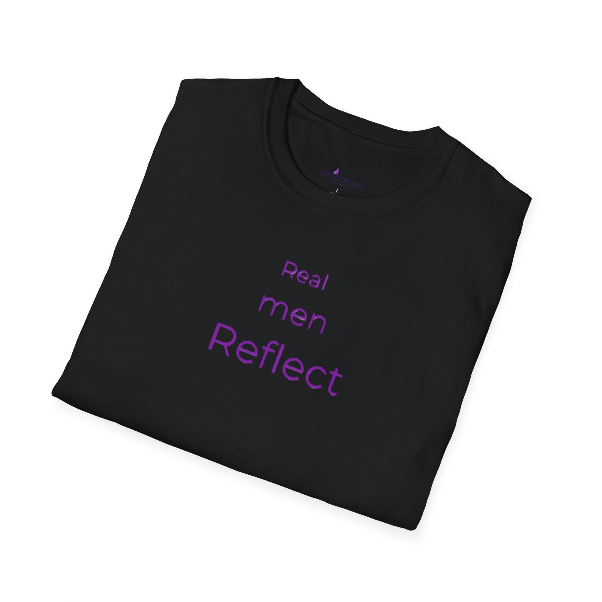 "Real men Reflect" Tee