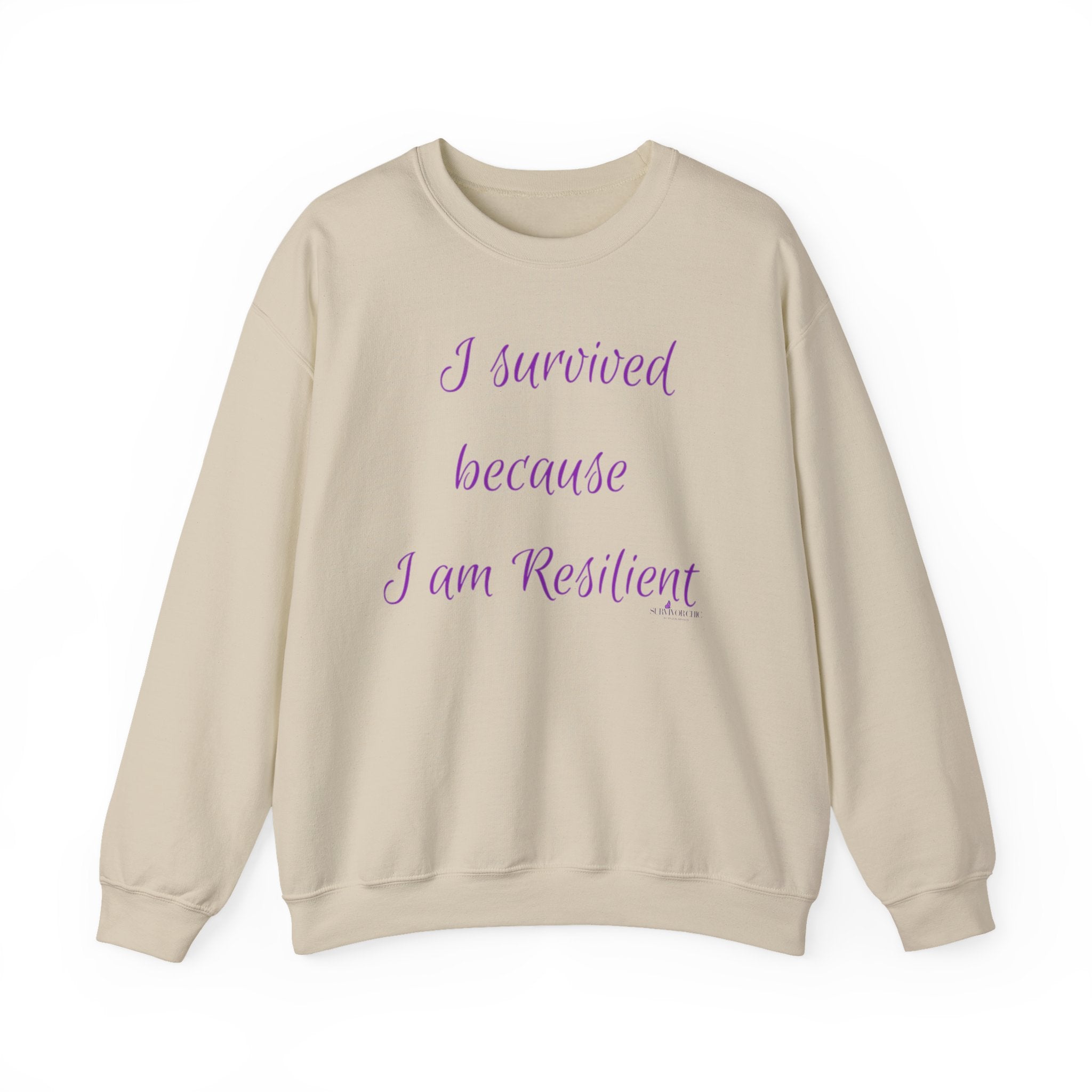 “I survived because I am Resilient” Sweatshirt