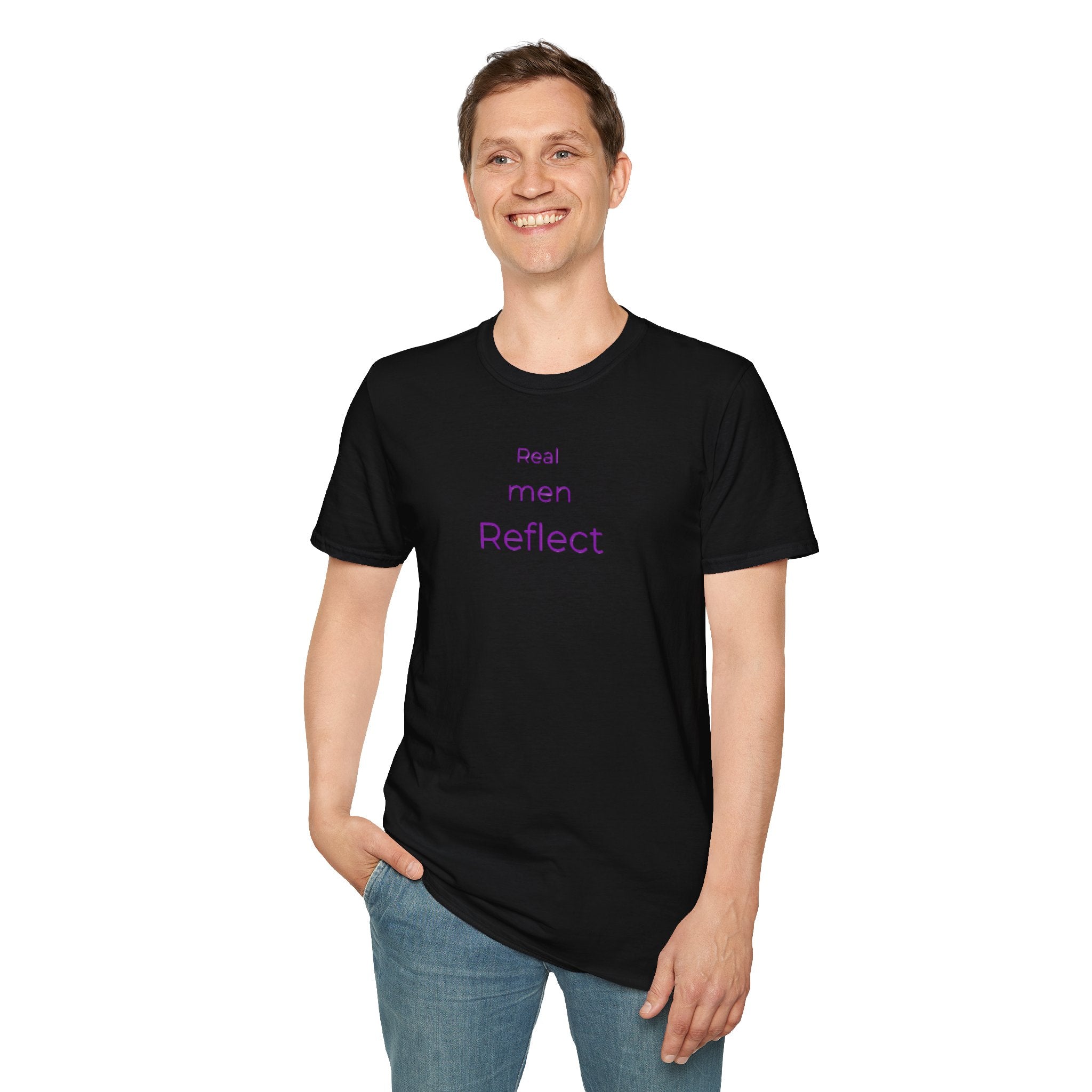 "Real men Reflect" Tee