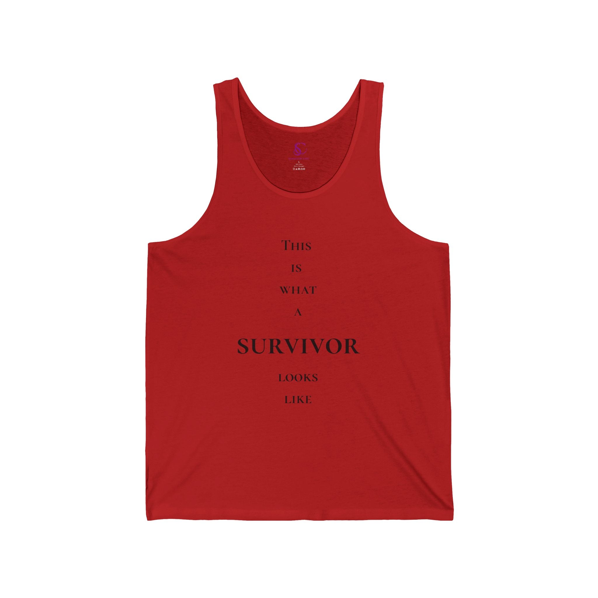 "This Is What a Survivor Looks Like" Tank top