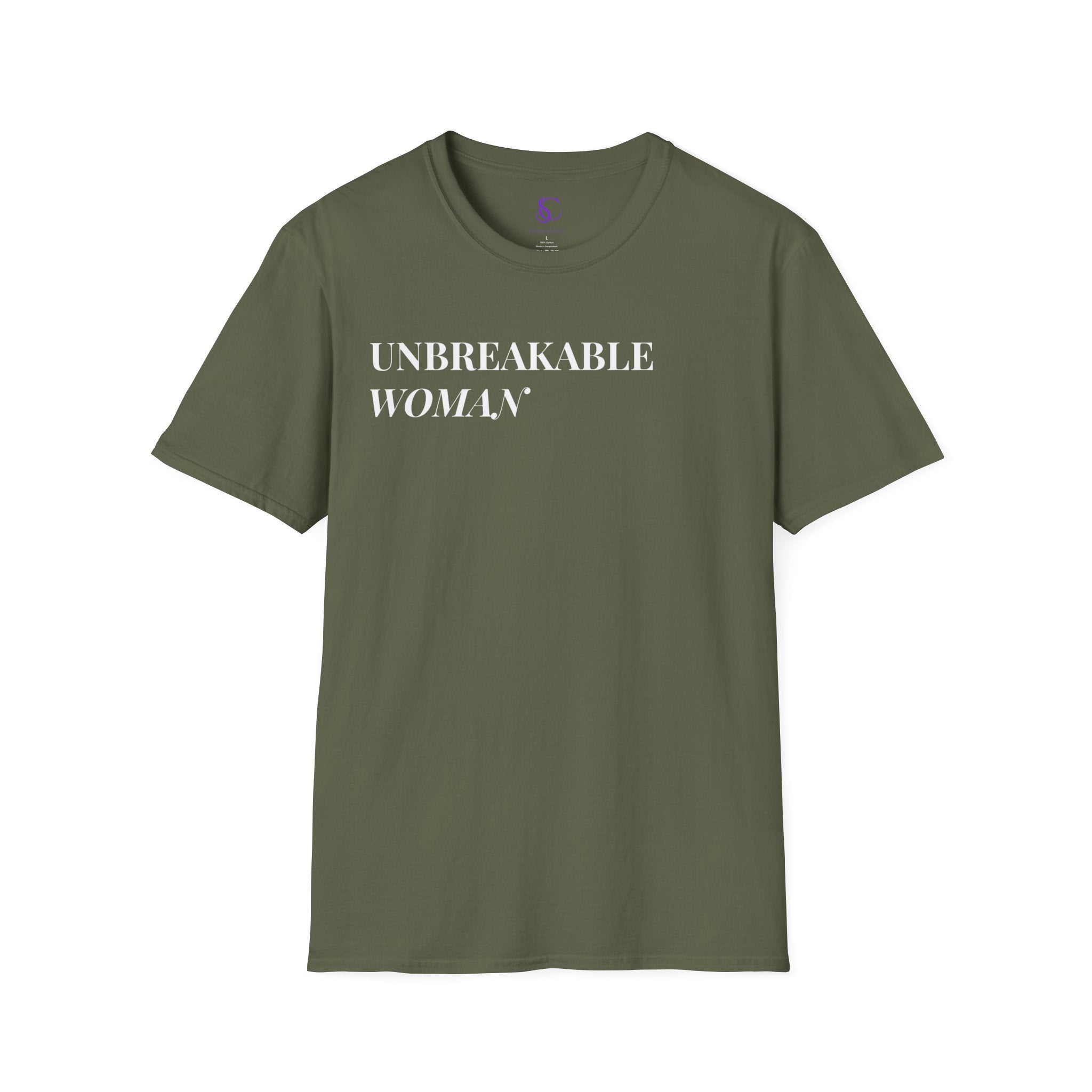 "Unbreakable Woman" White Tee