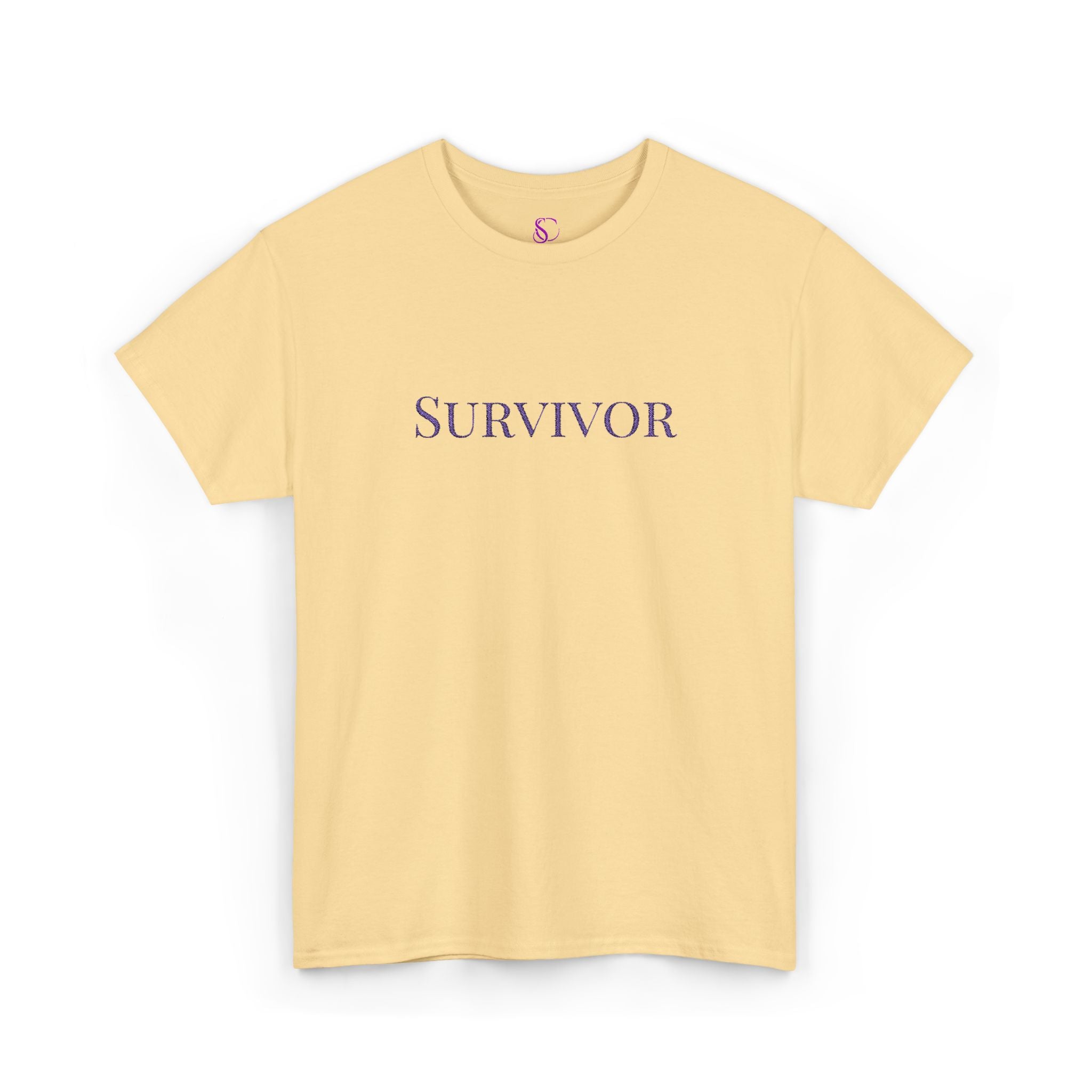 Survivor Floral Tee — Empowerment Awareness T-Shirt