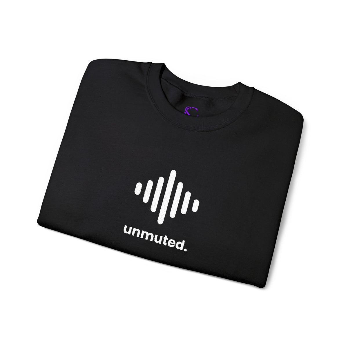 Unmuted Embroidered Crewneck Sweatshirt | Survivor Chic