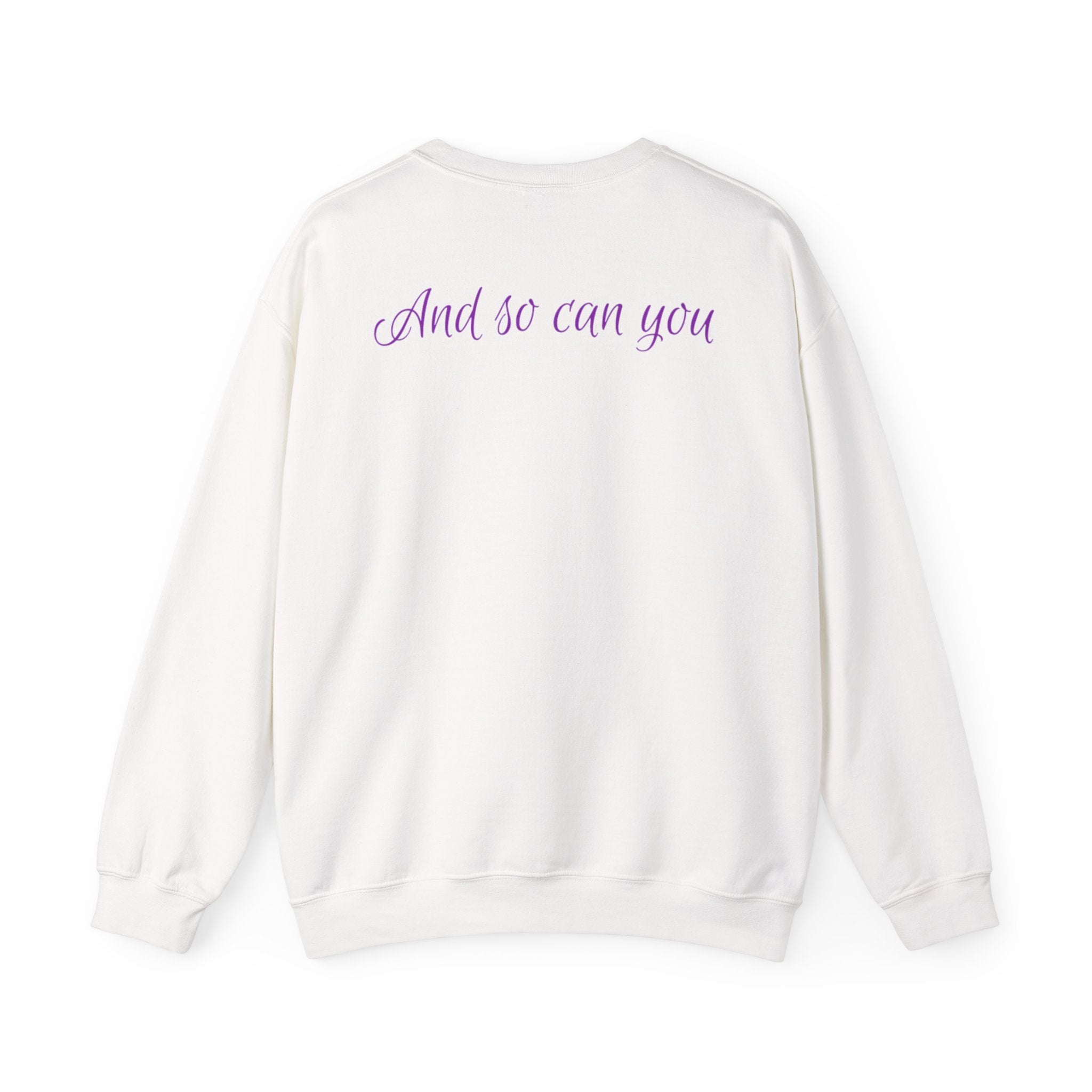 “I Survived” Sweatshirt — Inspirational Clothing for Women | Trauma Survivor Apparel | Healing Gift