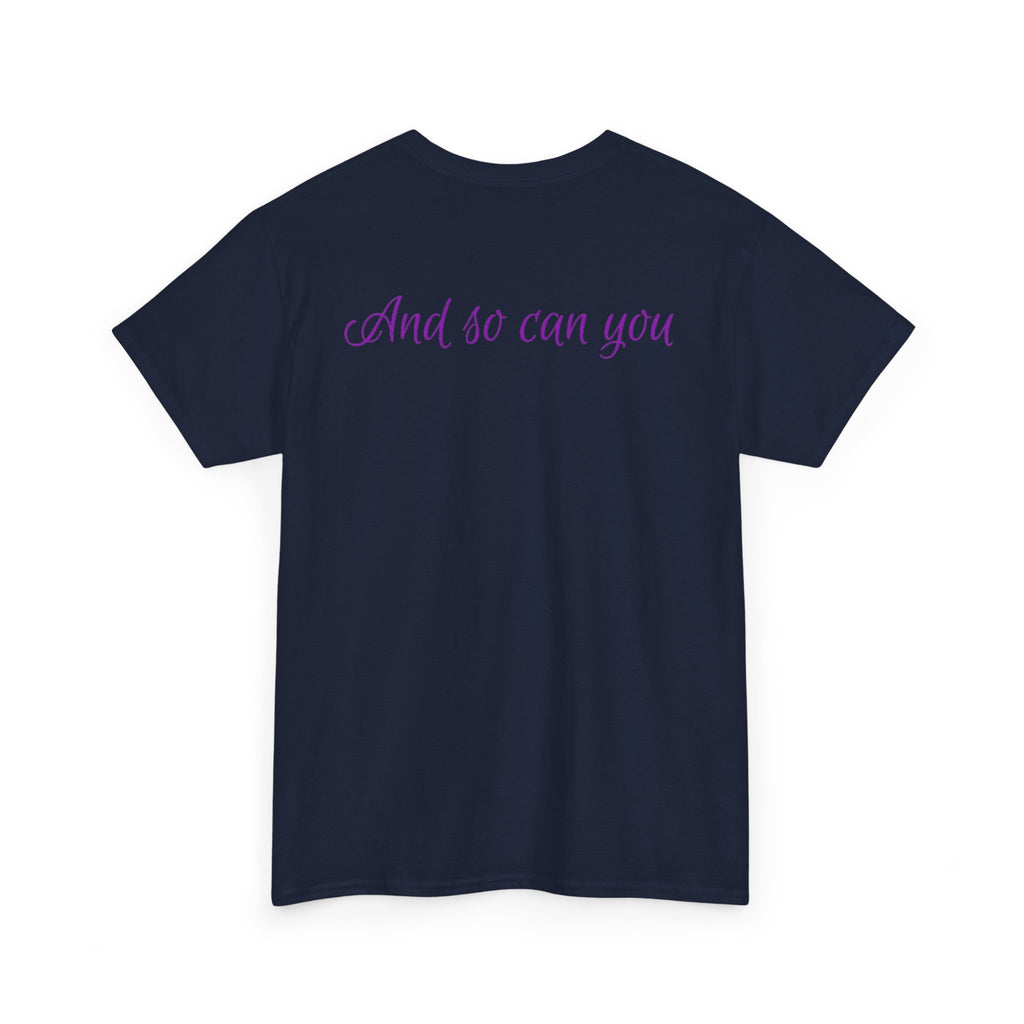 "I Survived" Butterfly Tee — Inspirational Shirt ("And So Can You")