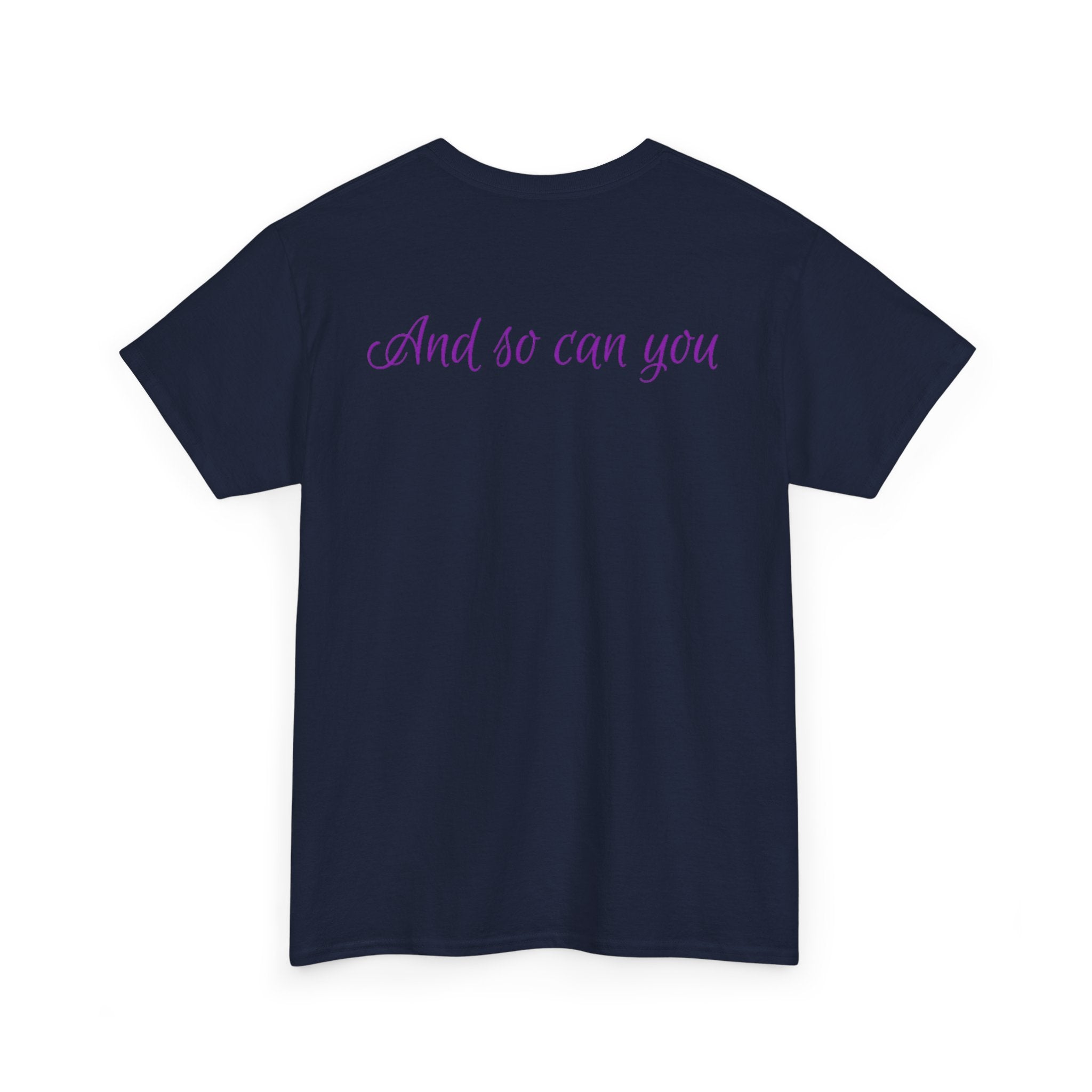 "I Survived" Butterfly Tee — Inspirational Shirt ("And So Can You")