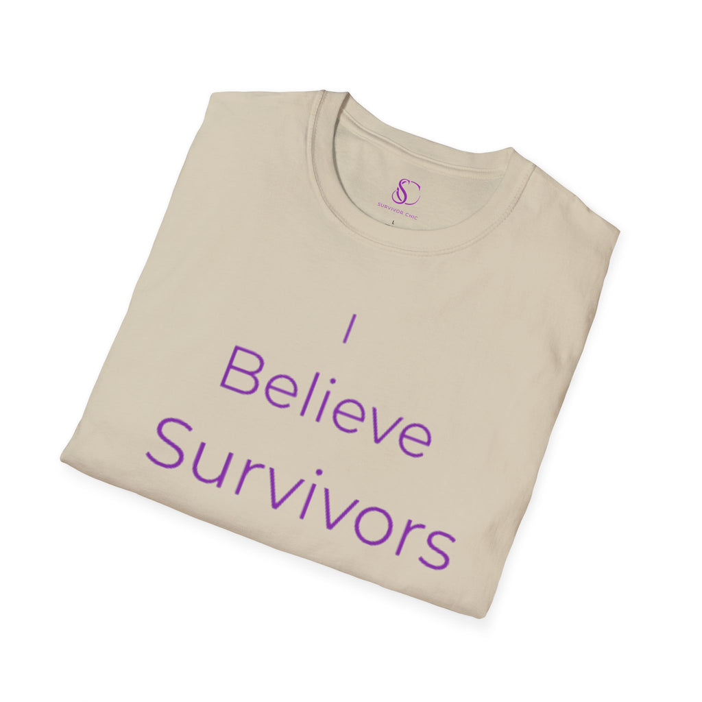 “I Believe Survivors" Support Tee