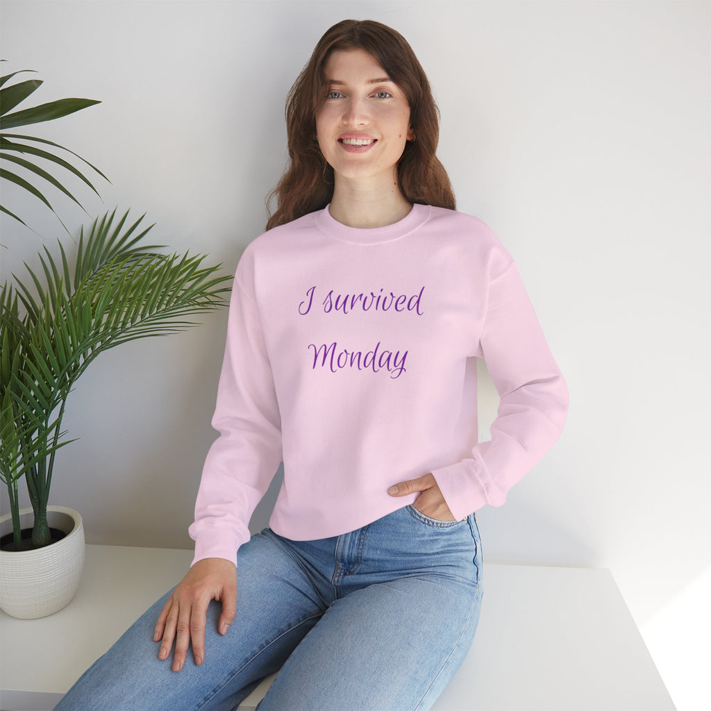 “I Survived Monday” Sweatshirt