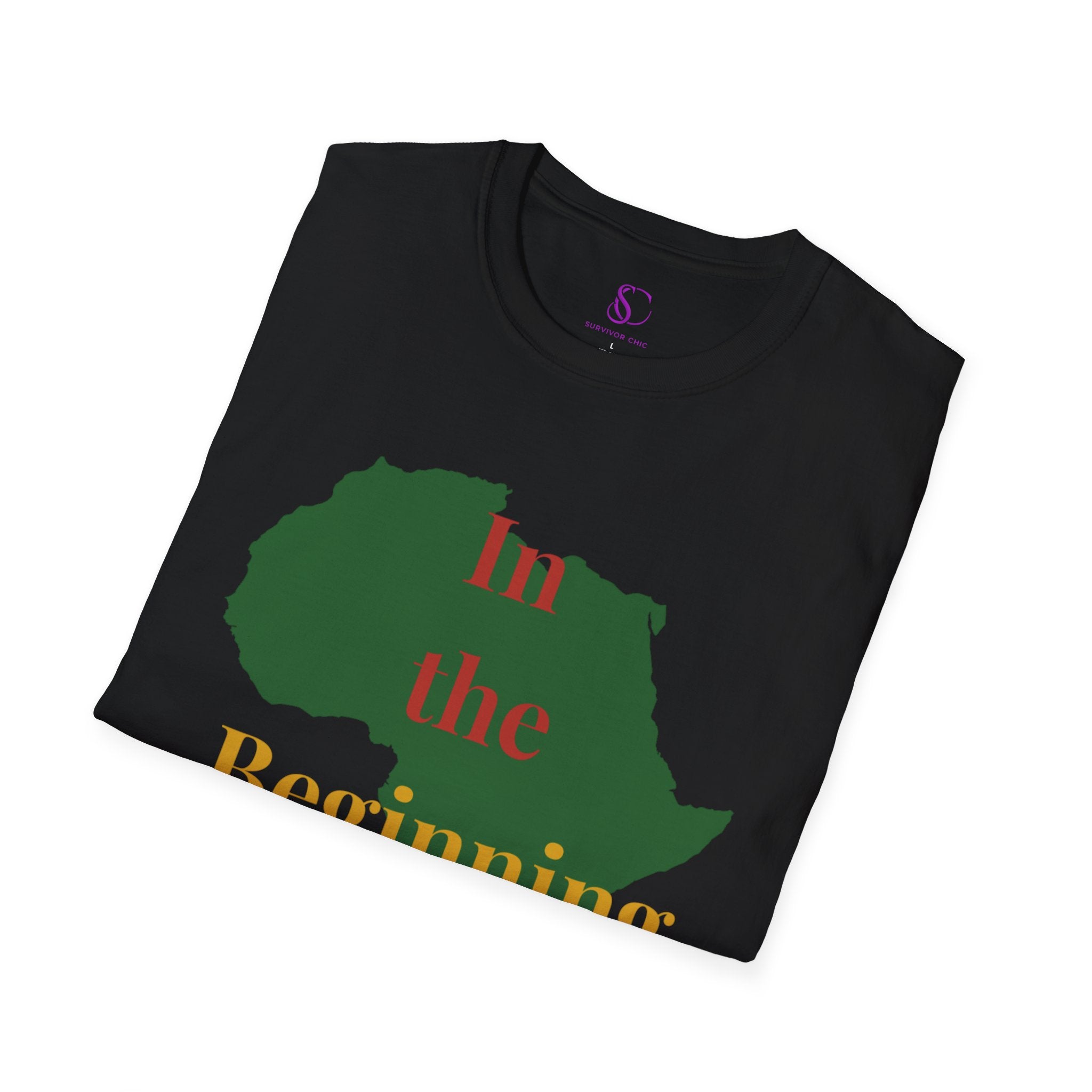 "In the Beginning" Unisex T-Shirt — Graphic Tee
