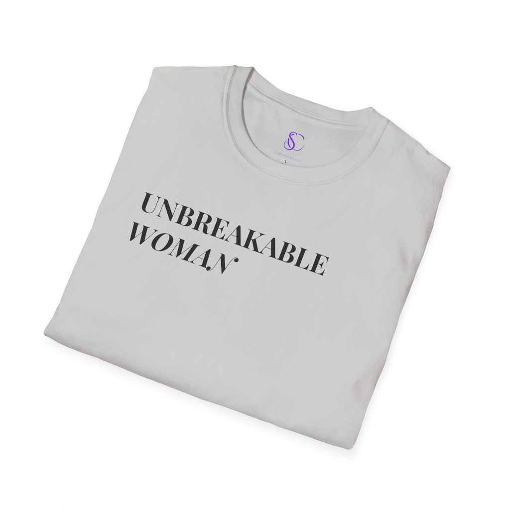 "Unbreakable Woman" White Tee