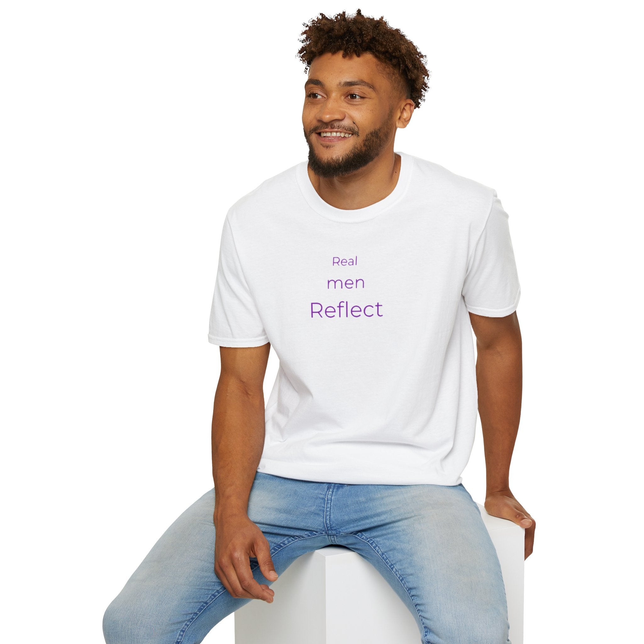 "Real men Reflect" Tee