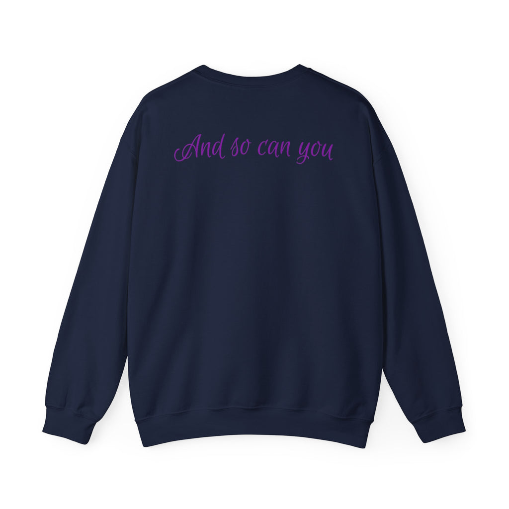 “I Survived” Sweatshirt — Inspirational Clothing for Women | Trauma Survivor Apparel | Healing Gift