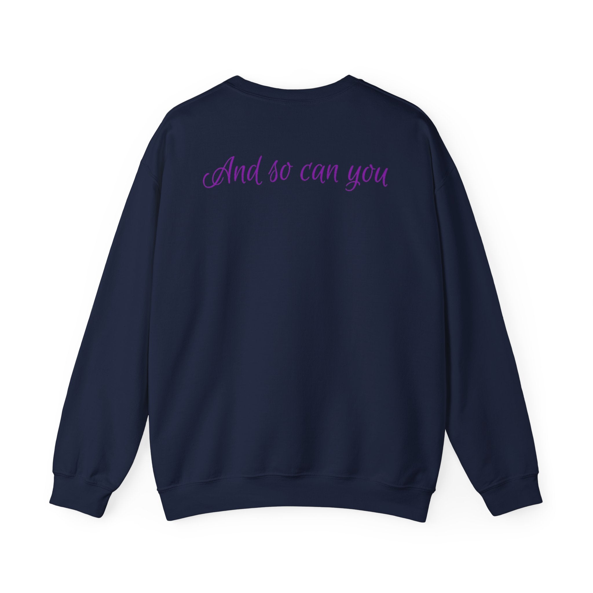 “I Survived” Sweatshirt — Inspirational Clothing for Women | Trauma Survivor Apparel | Healing Gift