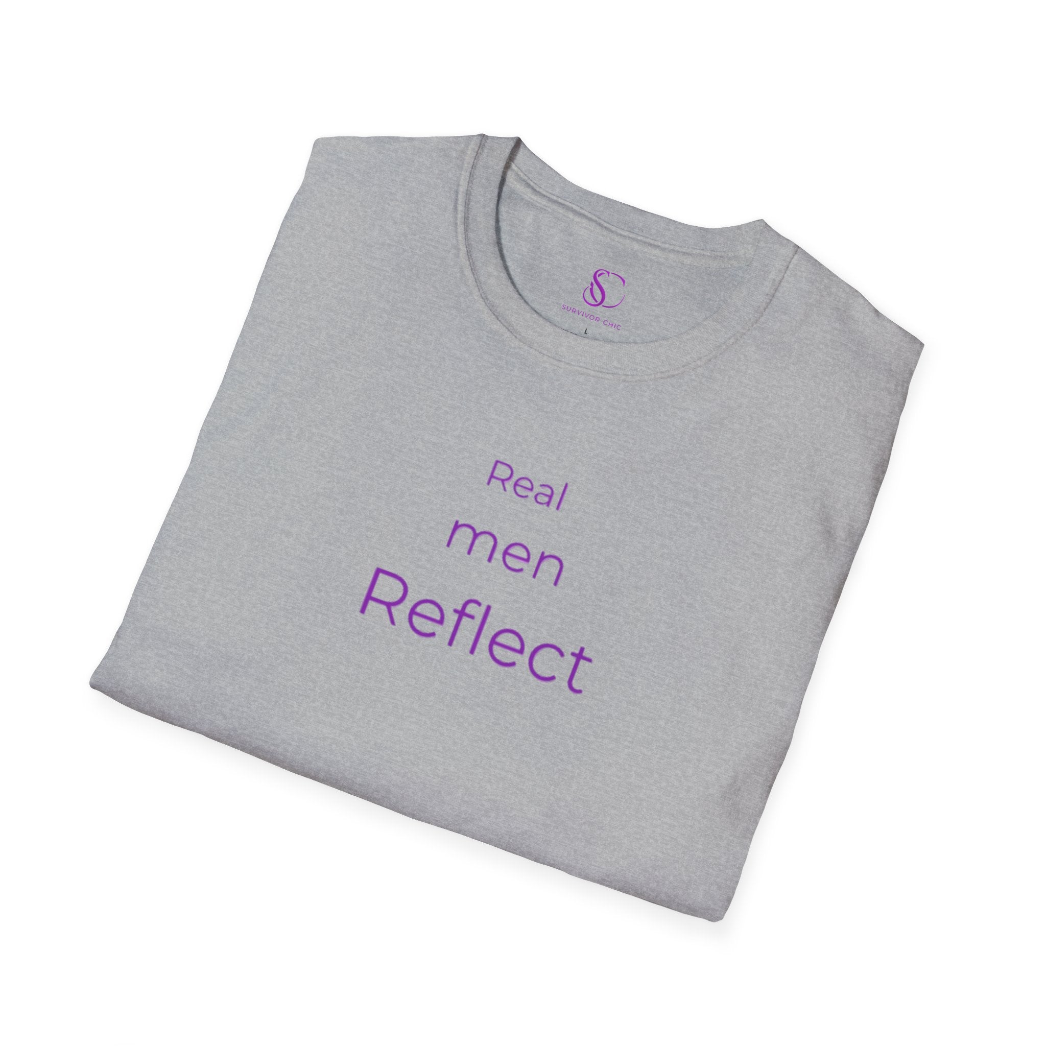 "Real men Reflect" Tee